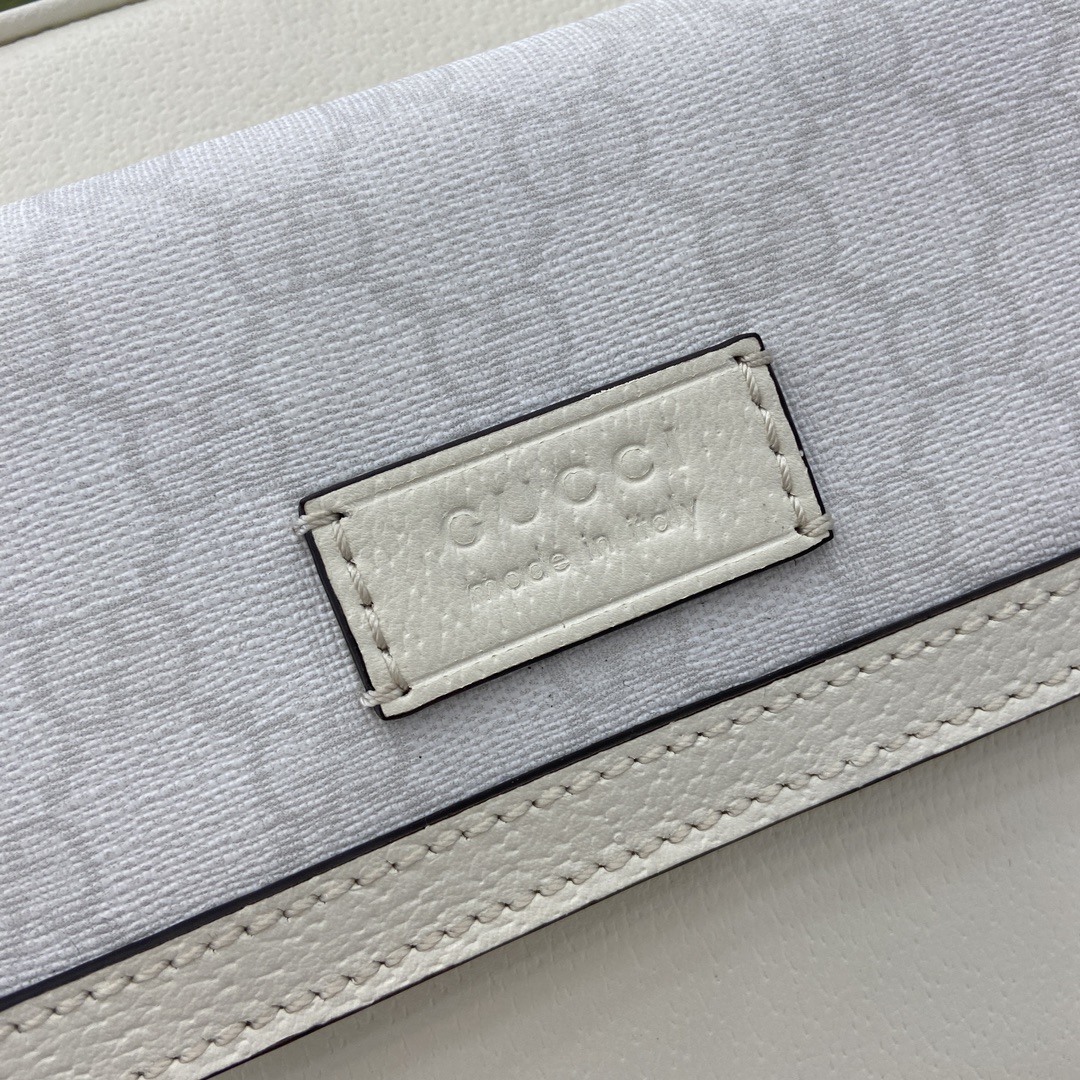 Bagsaaa Gvc*1 Small GG crossbody bag with tag 795464 white - 23cm