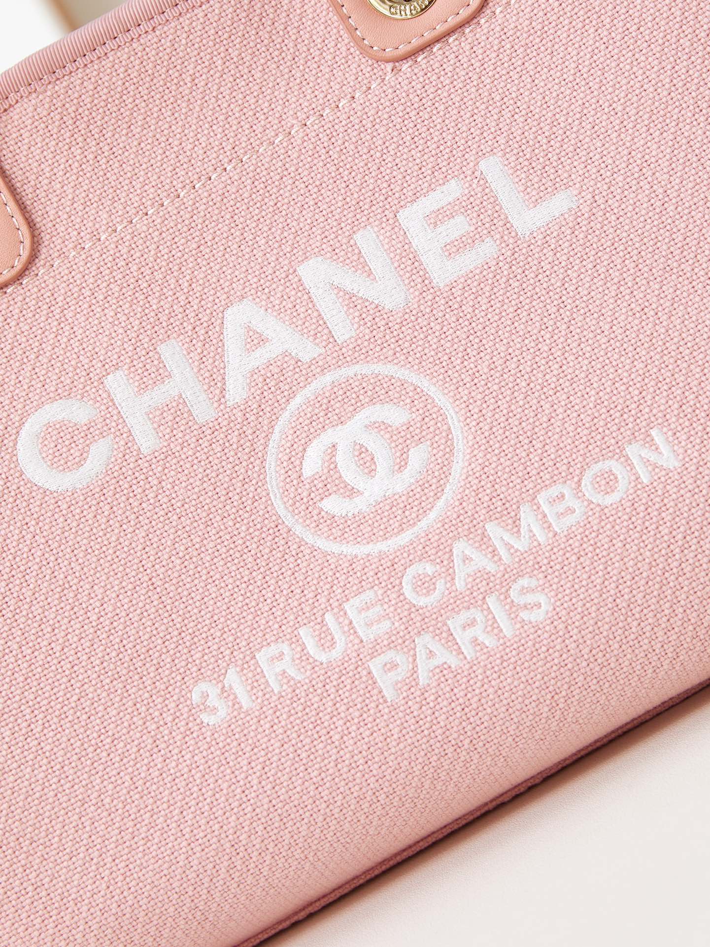 Bagsaaa Ch**el Shopping Bag AS3257 Pink - 39cm