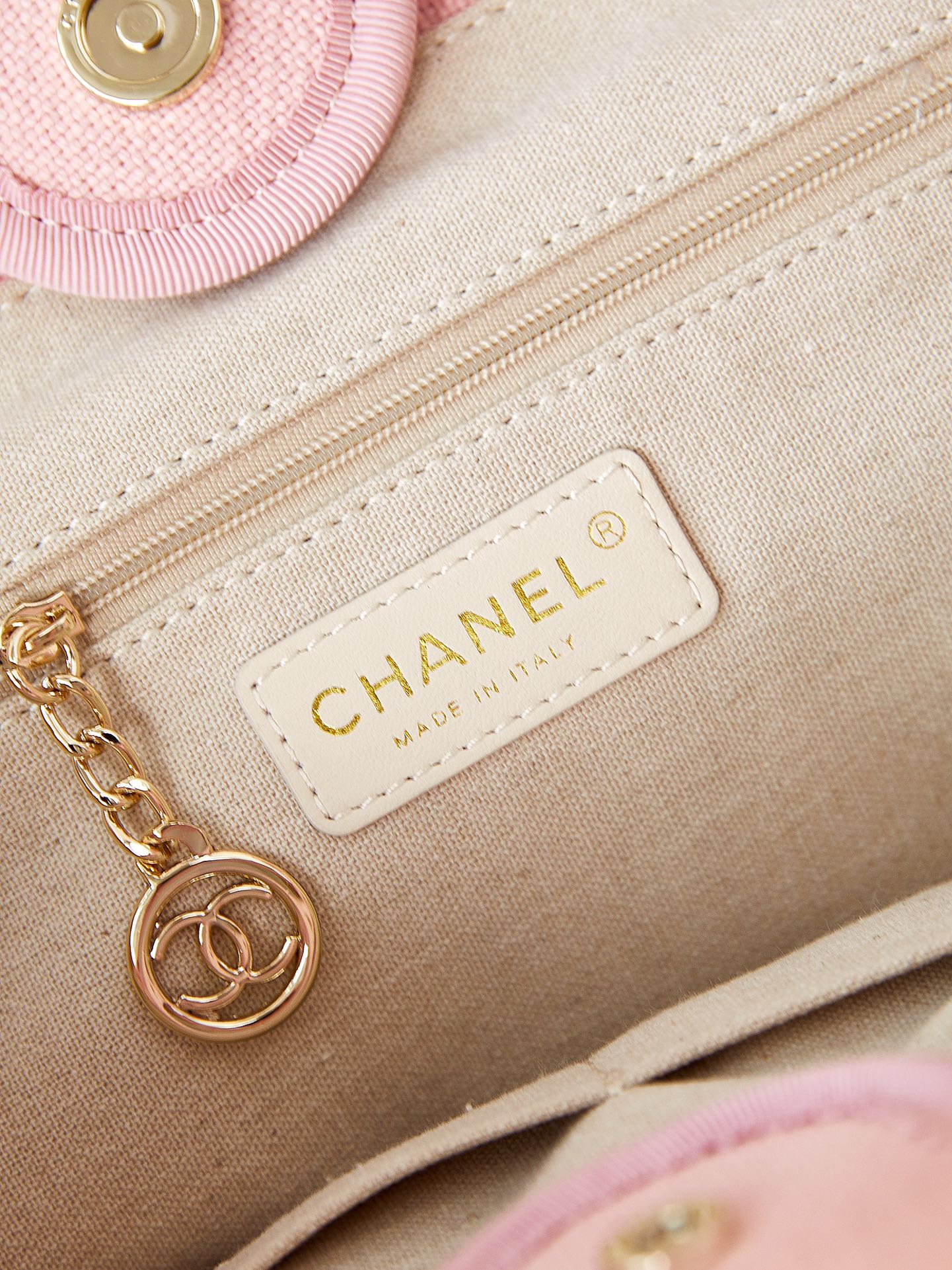 Bagsaaa Ch**el Shopping Bag AS3257 Pink - 39cm
