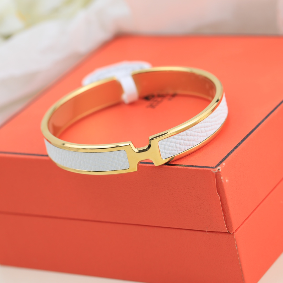Bagsaaa H**me5 Olympe bracelet white