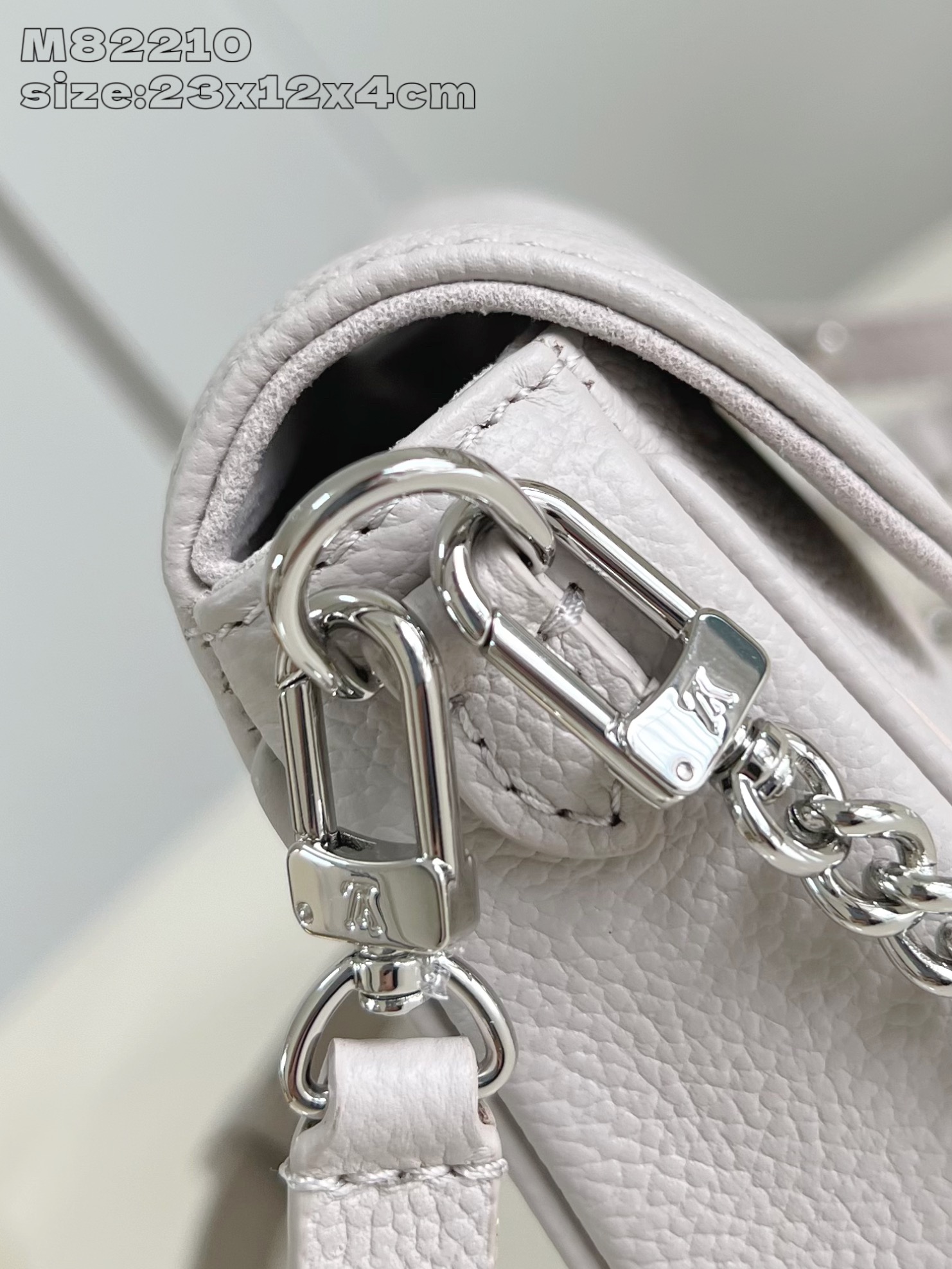 Bagsaaa L0vis Vvtt0n M14225 Wallet On Chain Ivy Gray - 23.5cm