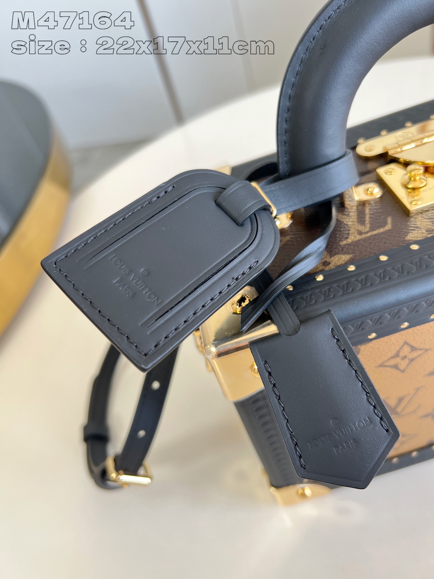 Bagsaaa LV M47164 Petite Valise Monogram Reverse - 22.5cm