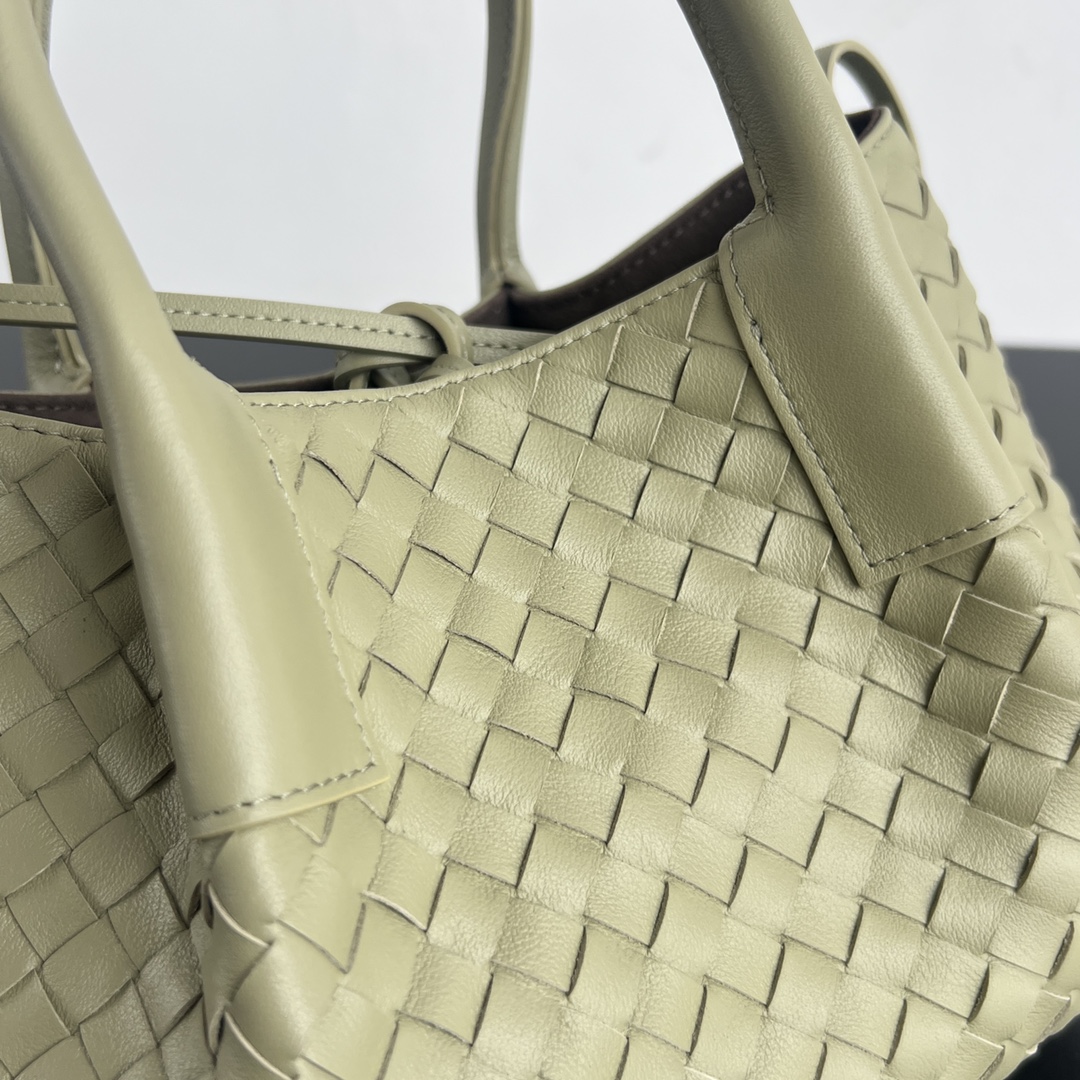 Bagsaaa B0tt*ga Ven*ta Small Pinacoteca Tote 819004 Travertine/fondant - 24cm