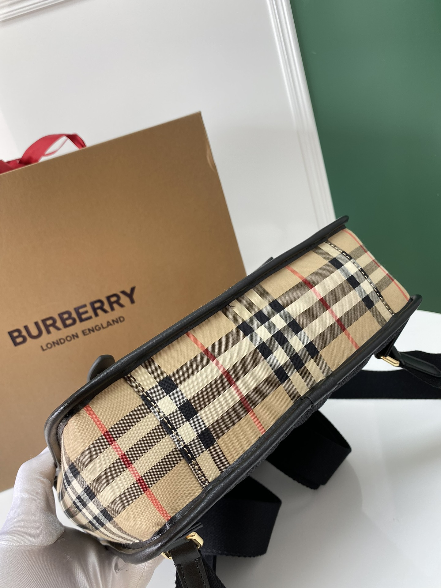 Bagsaaa Bv*b*rry Valeria Vintage Check Backpack - 28cm