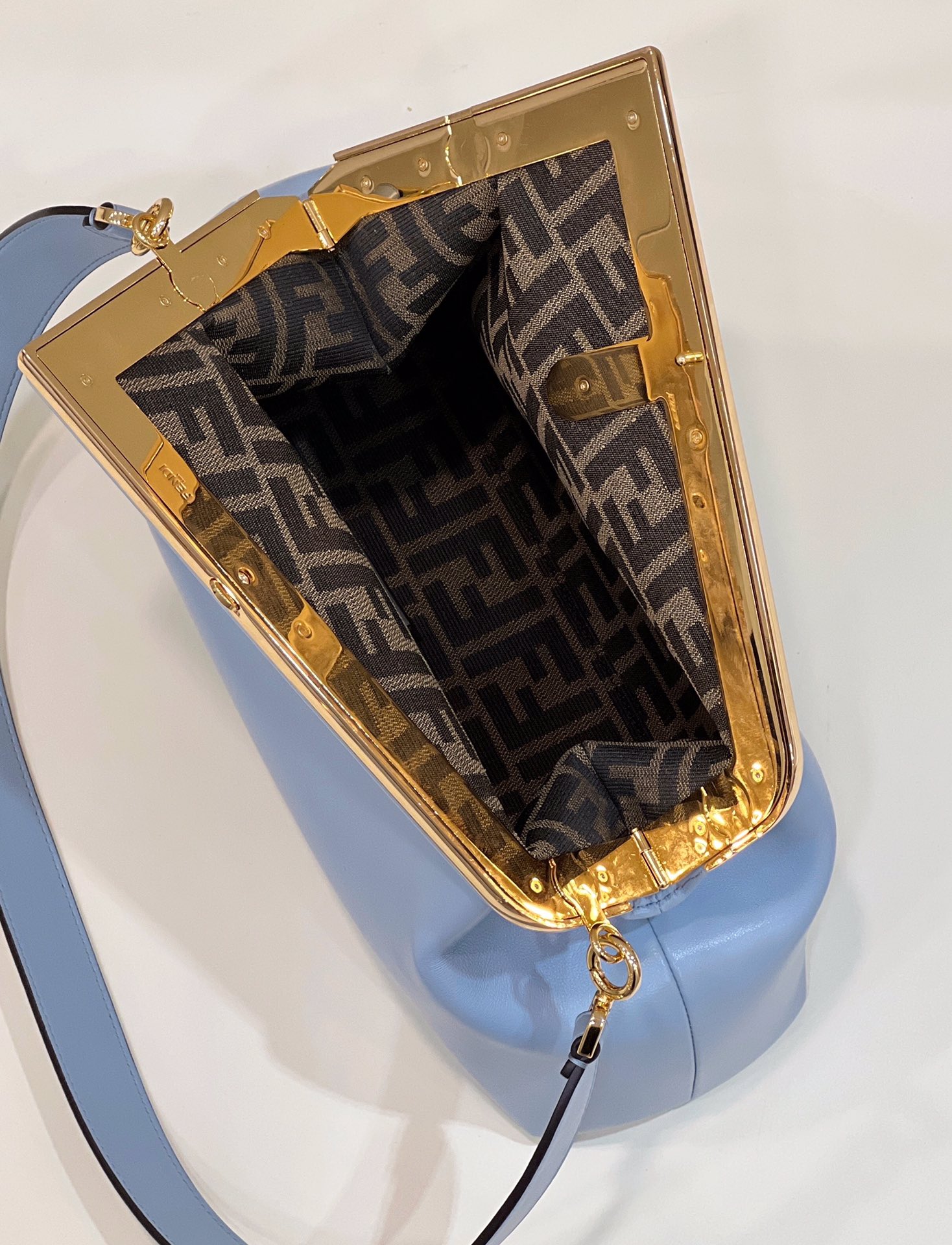 Bagsaaa F**di First Shoulder Bag Blue - 30cm