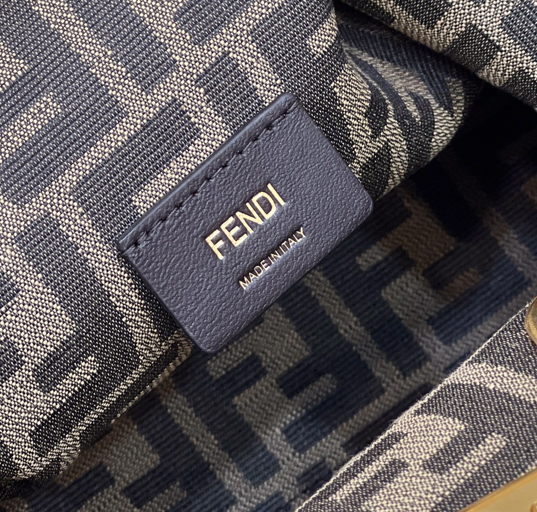 Bagsaaa F**di First Shoulder Bag Blue - 30cm