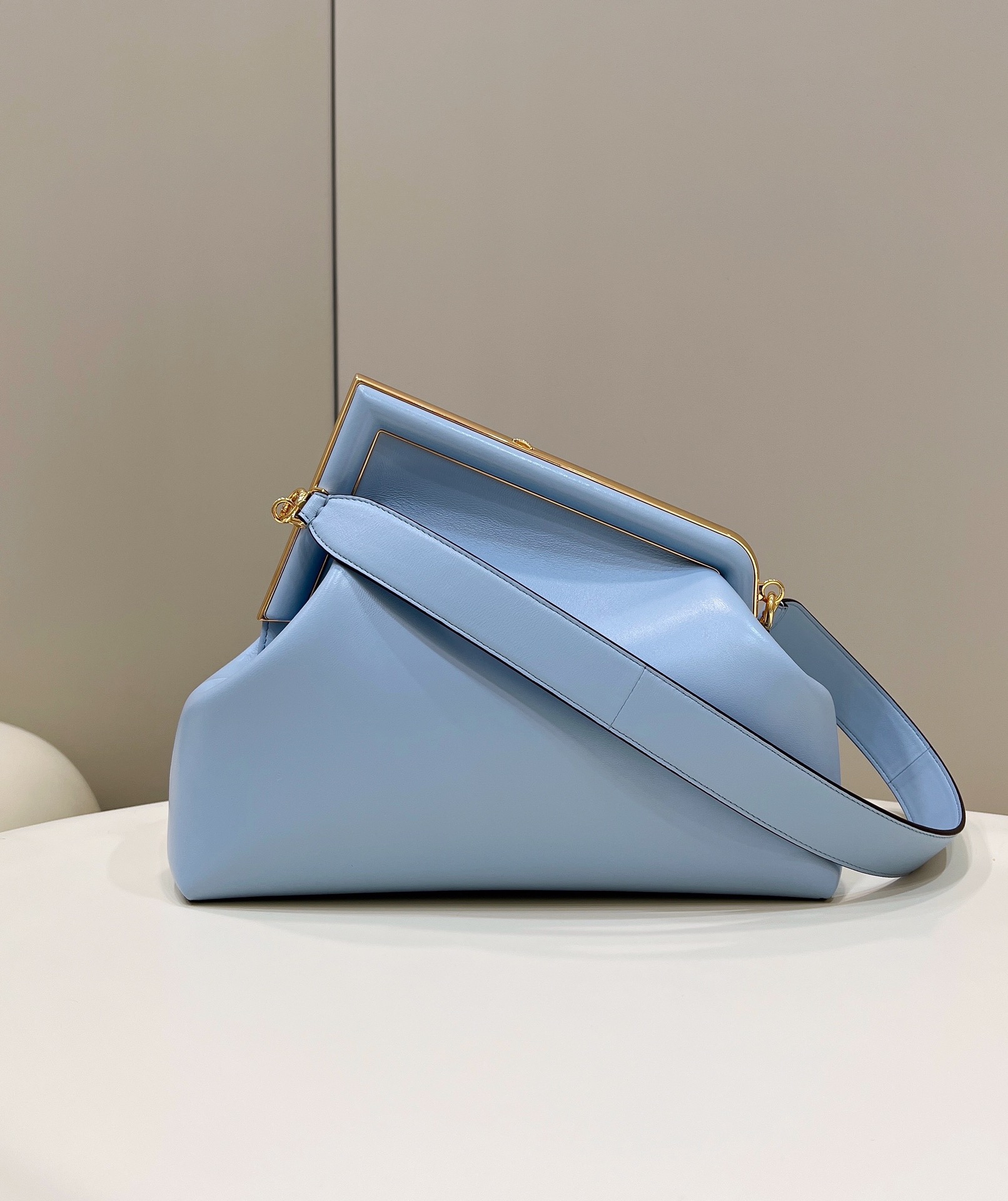 Bagsaaa F**di First Shoulder Bag Blue - 30cm