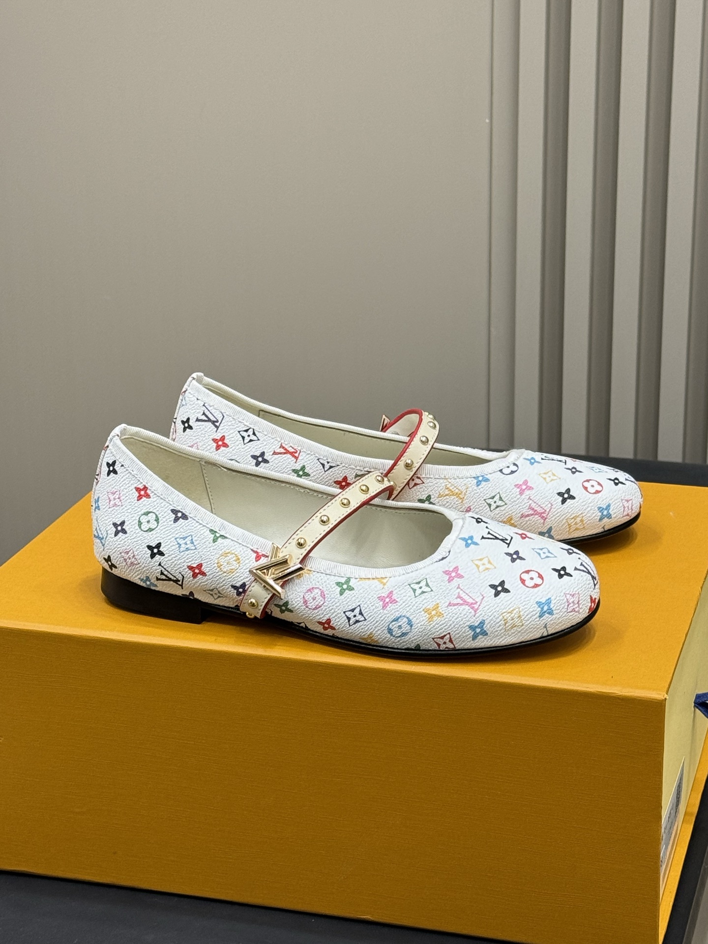 Bagsaaa LV x TM Romy Flat Ballerina Multicolored