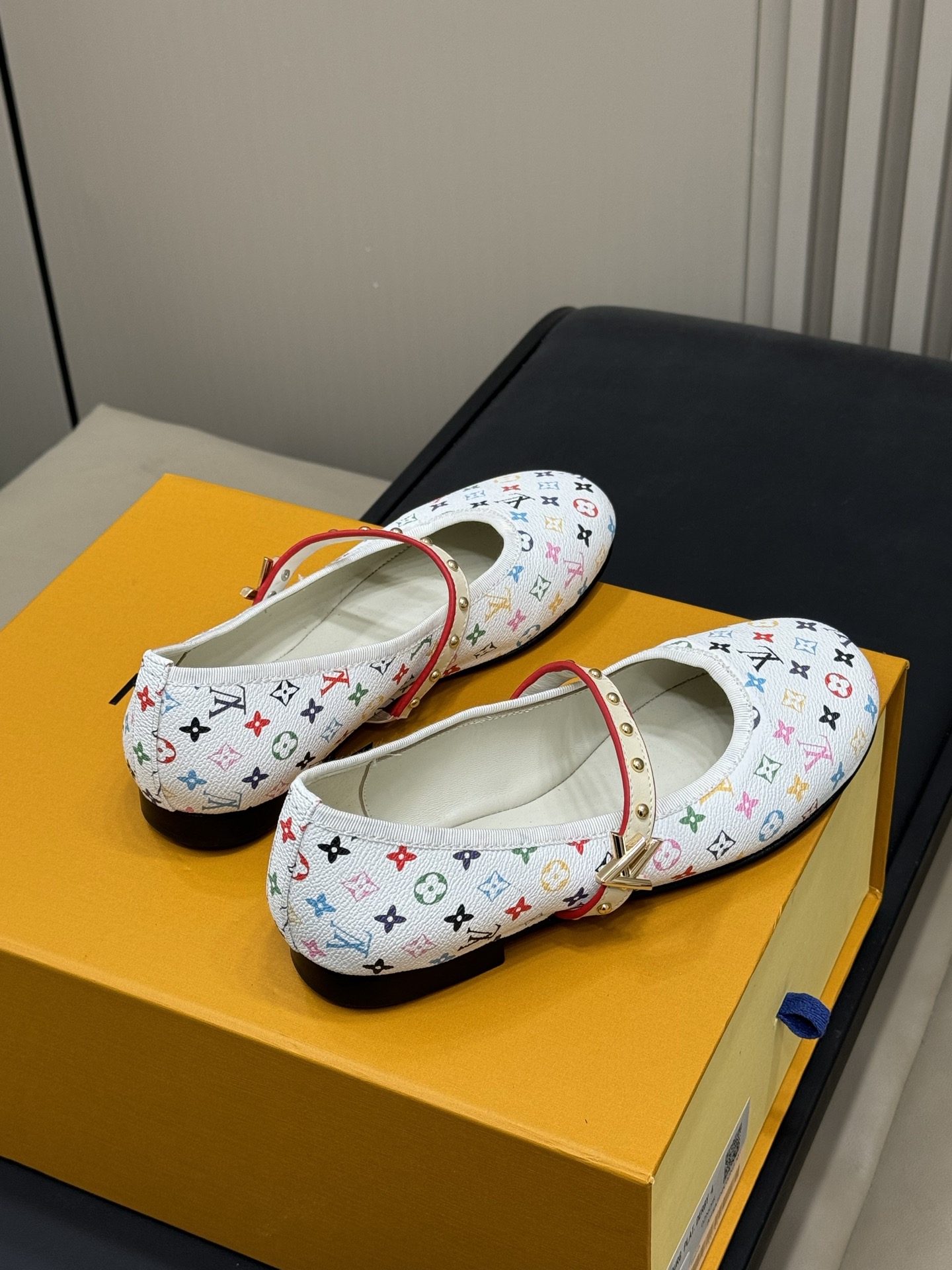 Bagsaaa LV x TM Romy Flat Ballerina Multicolored