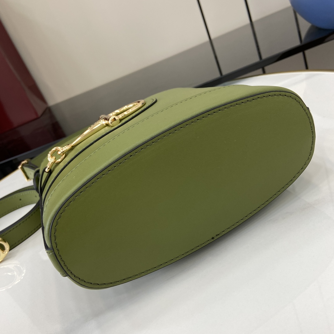 Bagsaaa Gvc*1 73 mini bucket bag 833665 green - 20cm