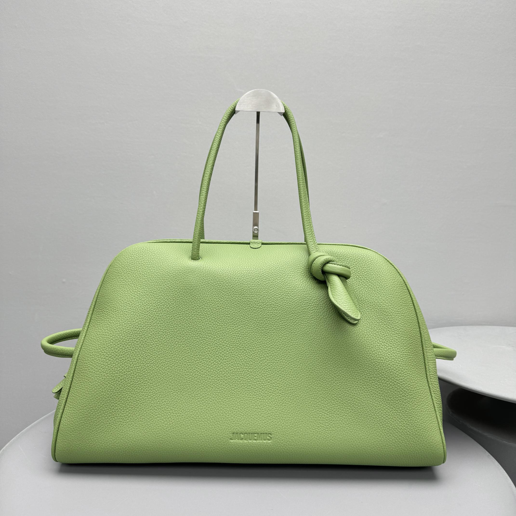 Bagsaaa Jacquemus The Turismo shoulder bag green - 38cm