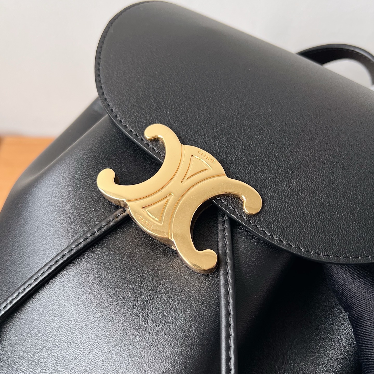 Bagsaaa Ce1i*e Backpack Bonnie In Smooth Calfskin 118703 black - 25cm