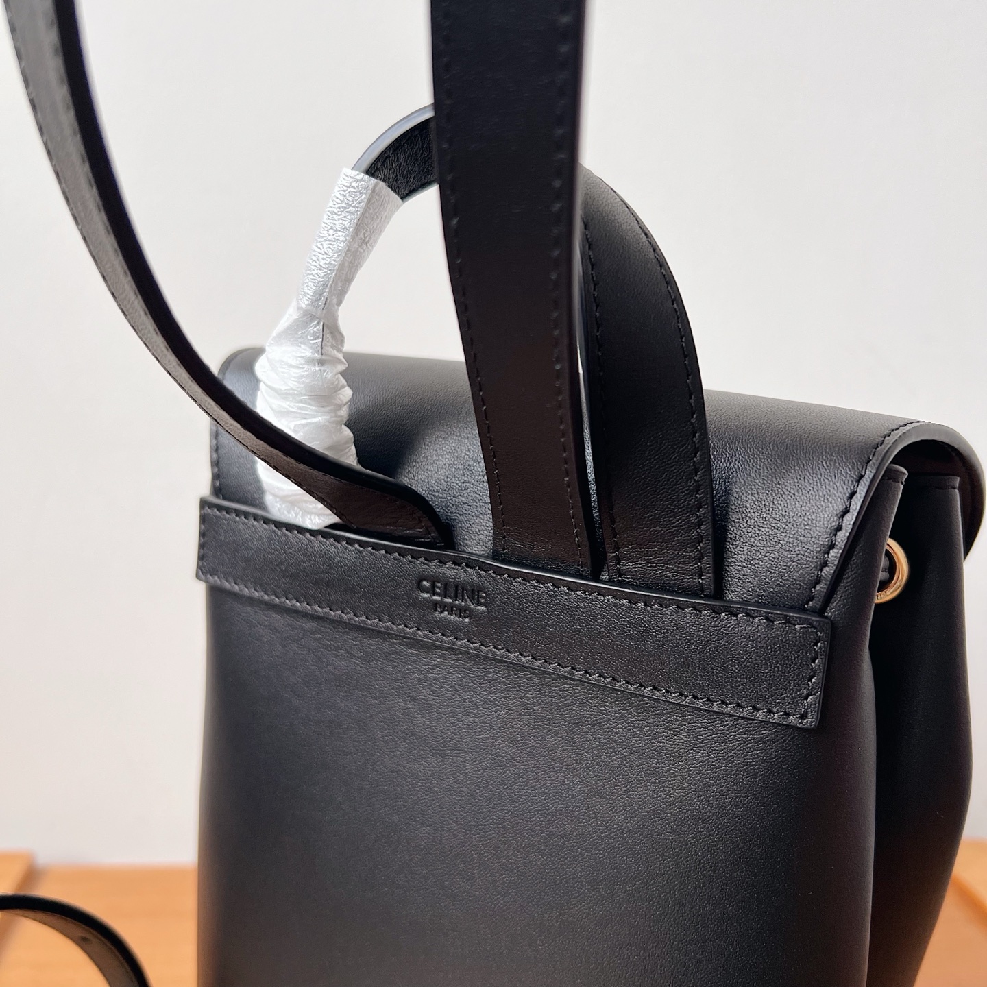 Bagsaaa Ce1i*e Backpack Bonnie In Smooth Calfskin 118703 black - 25cm