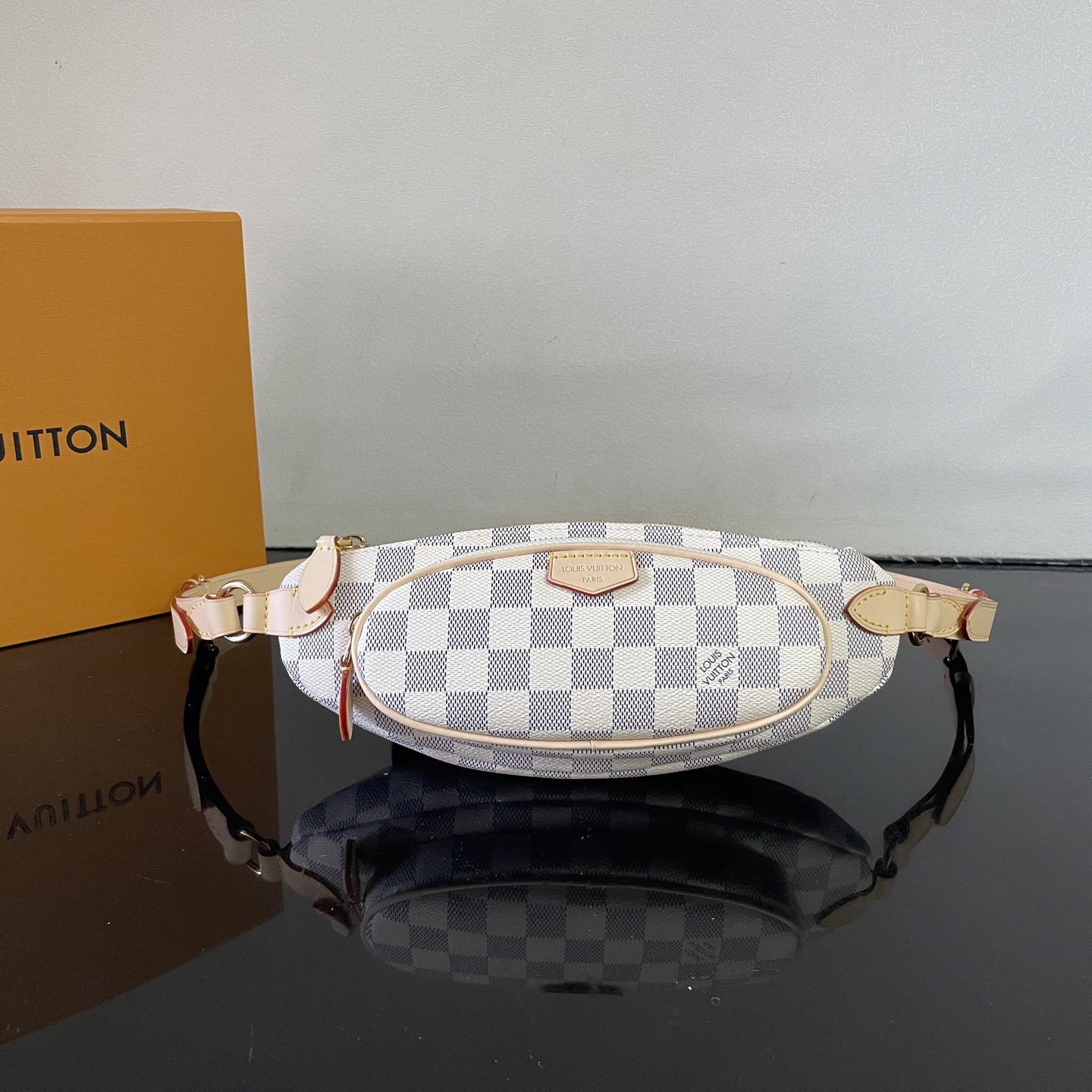 Bagsaaa L0vis Vvtt0n N00230 Keepit Bag Damier Azur - 29cm
