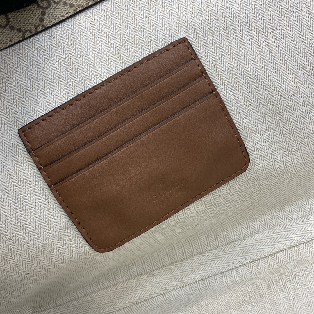 Bagsaaa Gvc*1 GG Emblem small business case 821156 beige & brown - 30cm