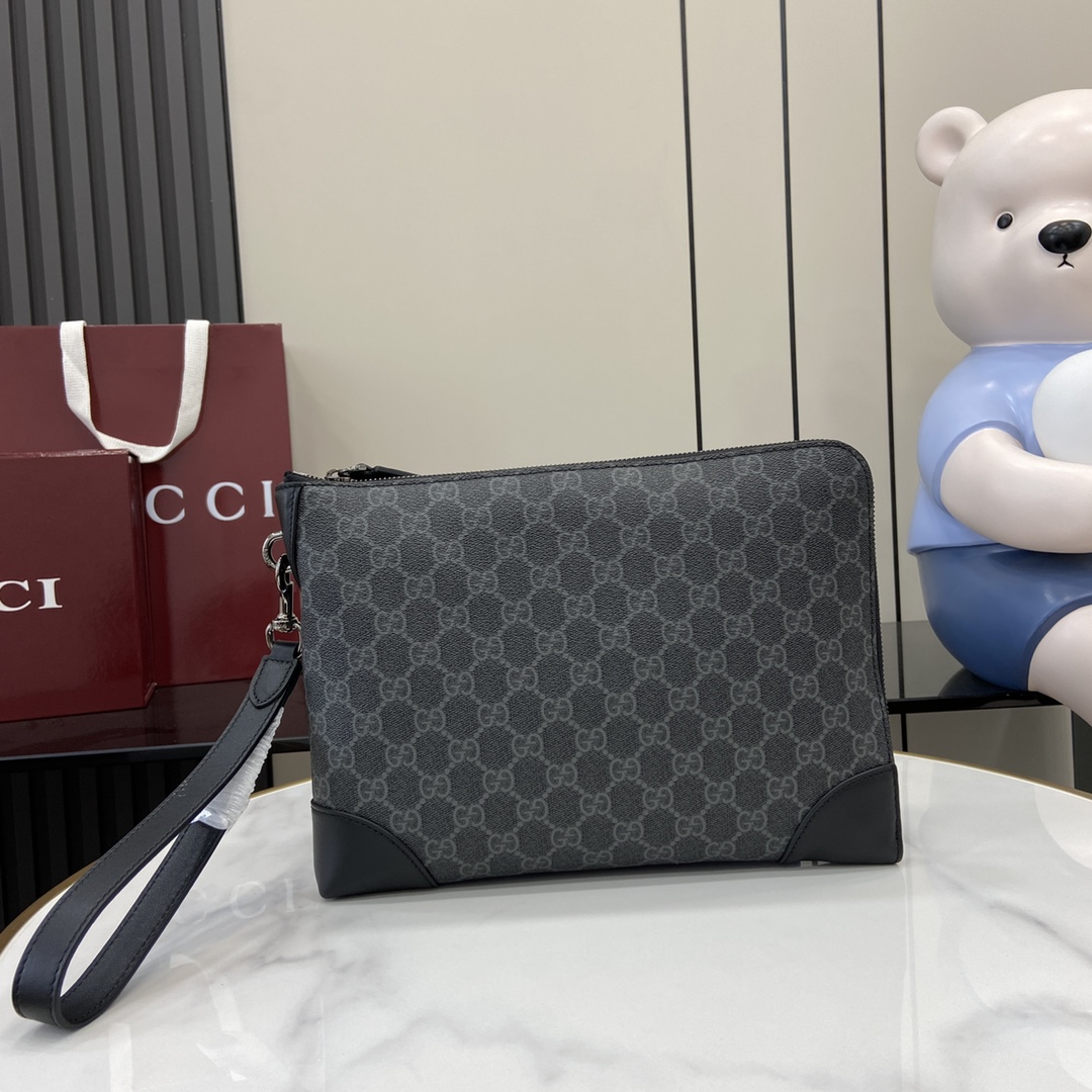 Bagsaaa Gvc*1 GG Emblem small business case 821156 black - 30cm