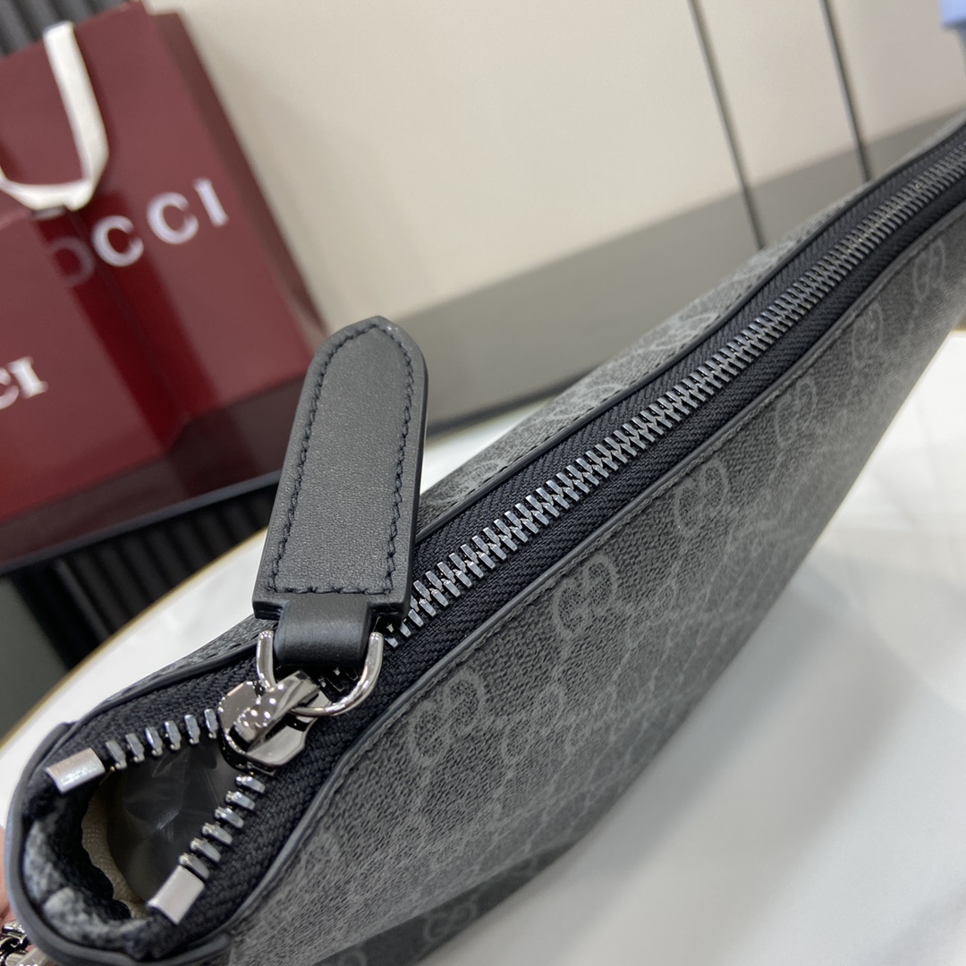 Bagsaaa Gvc*1 GG Emblem small business case 821156 black - 30cm