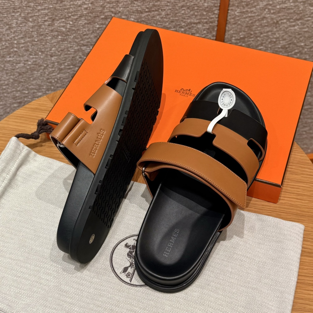 Bagsaaa H**me5 Chypre sandal brown & black