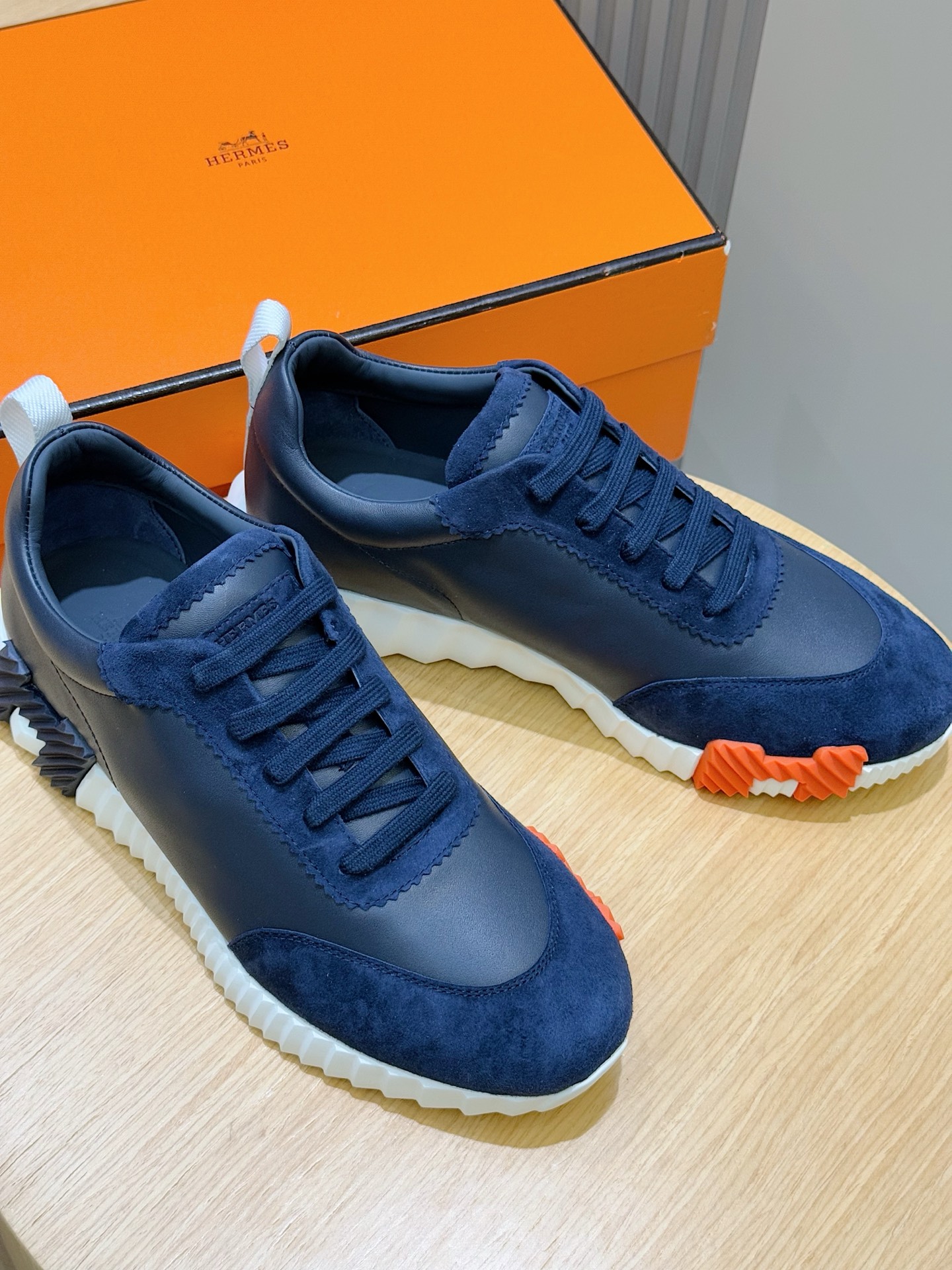 Bagsaaa H**me5 Bouncing sneaker navy blue