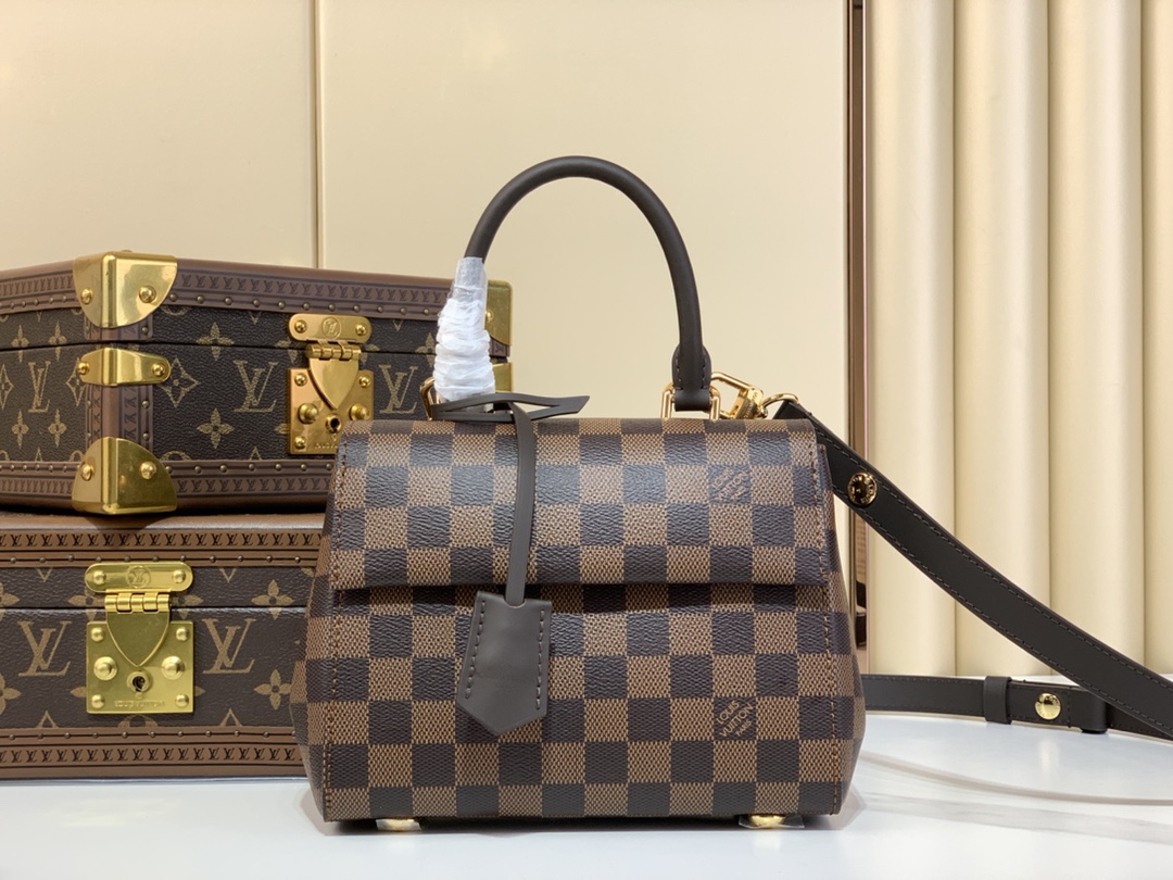 Bagsaaa LV N00097 Cluny Mini Bag Damier Ebene - 20 x 16 x 7.5 cm