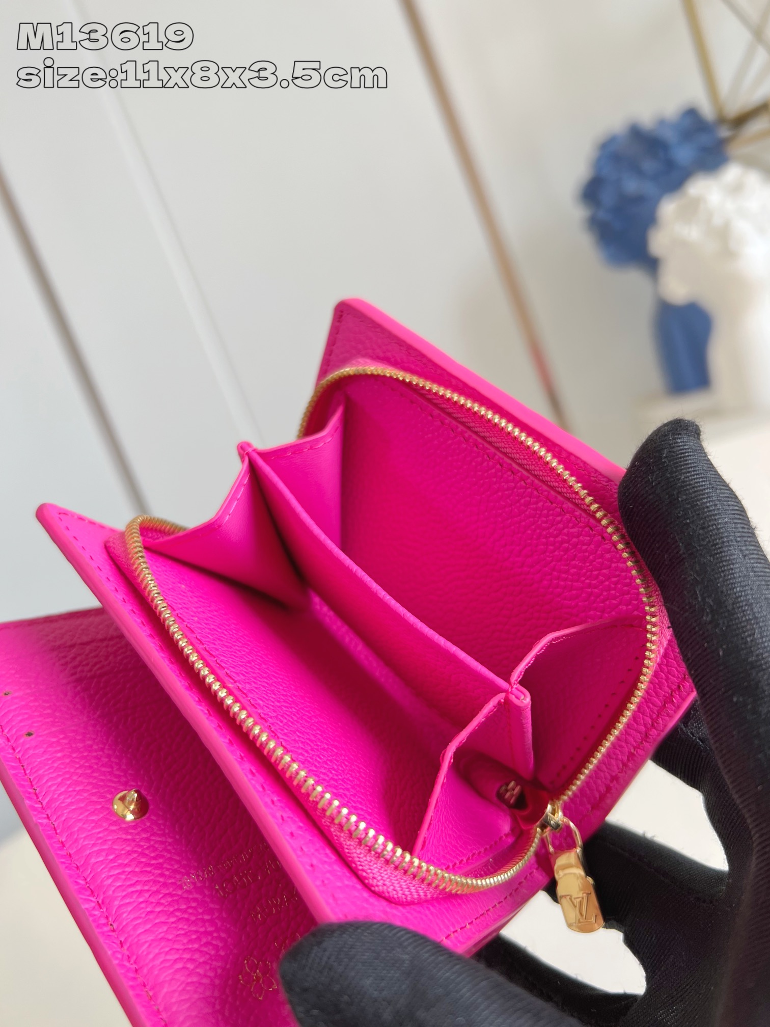 Bagsaaa M14140 Japan exclusive LV × TM Portefeuille Claire Pink - 11cm