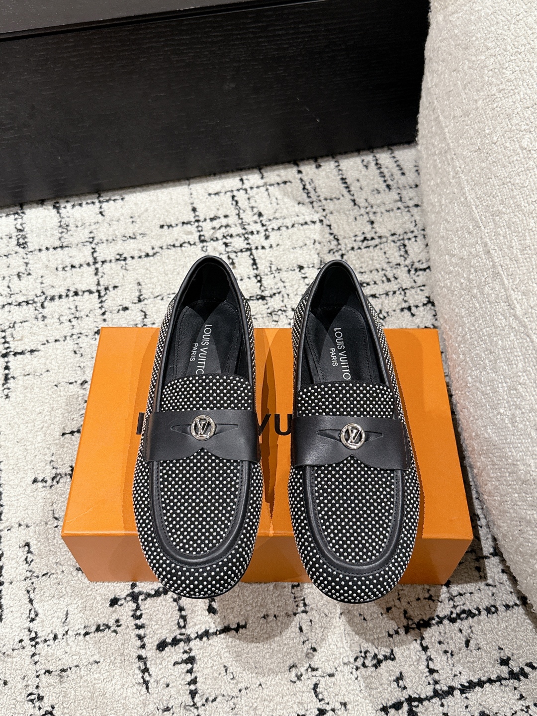 Bagsaaa LV Soho Flat Loafer Black