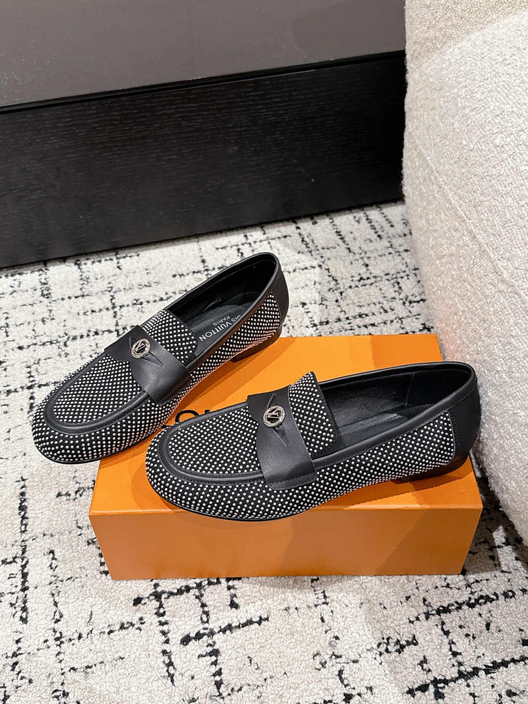 Bagsaaa LV Soho Flat Loafer Black