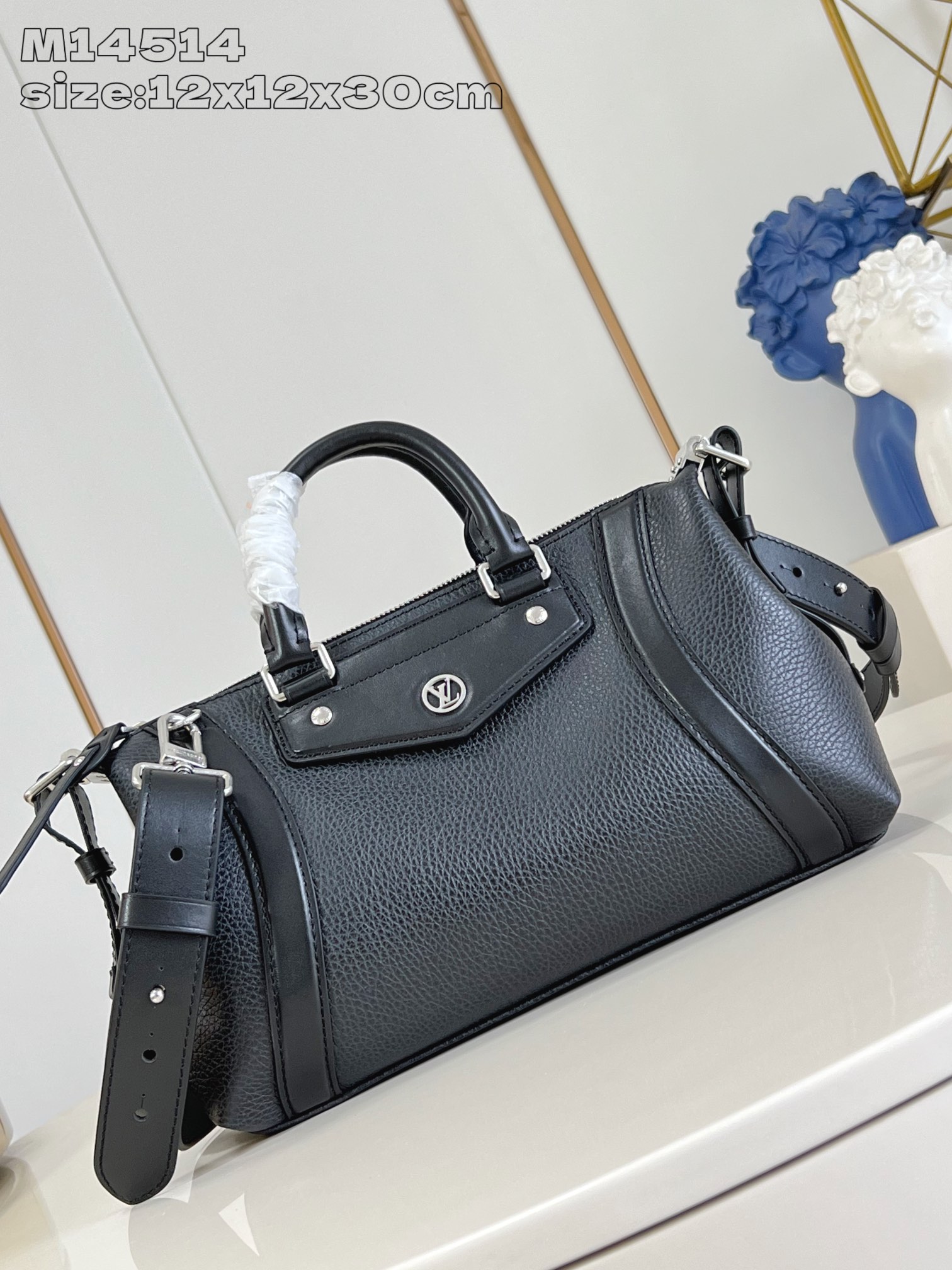 Bagsaaa M14514 LV Biker PM Bag Black - 30cm