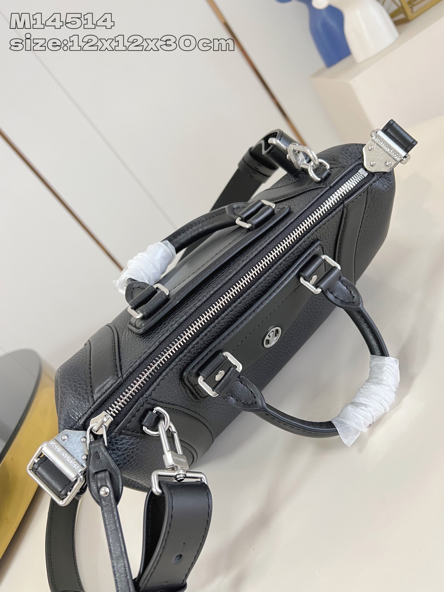 Bagsaaa M14514 LV Biker PM Bag Black - 30cm