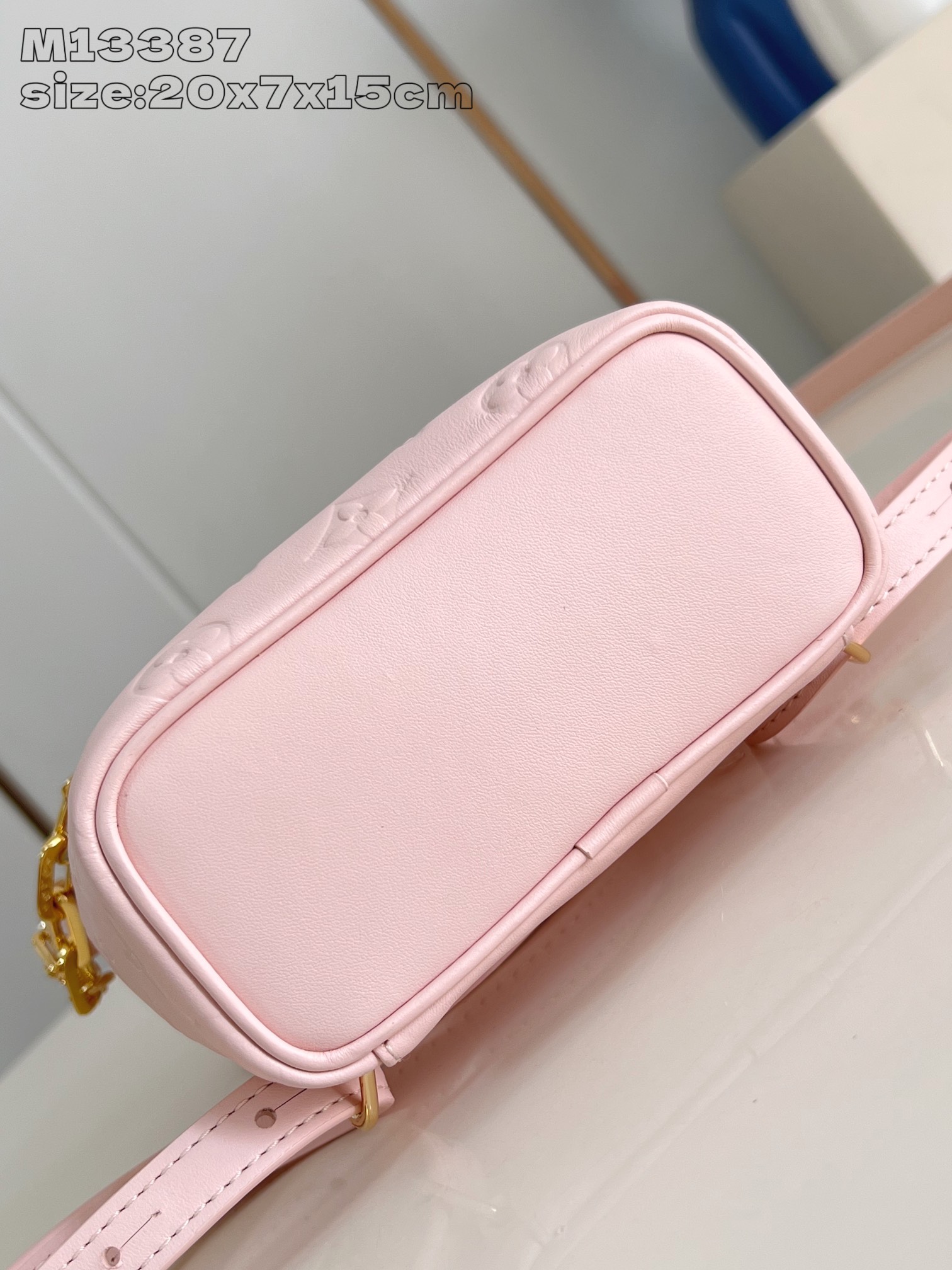 Bagsaaa L0vis Vvtt0n M13389 Coussin Backpack Mini Jasmine Pink - 20cm