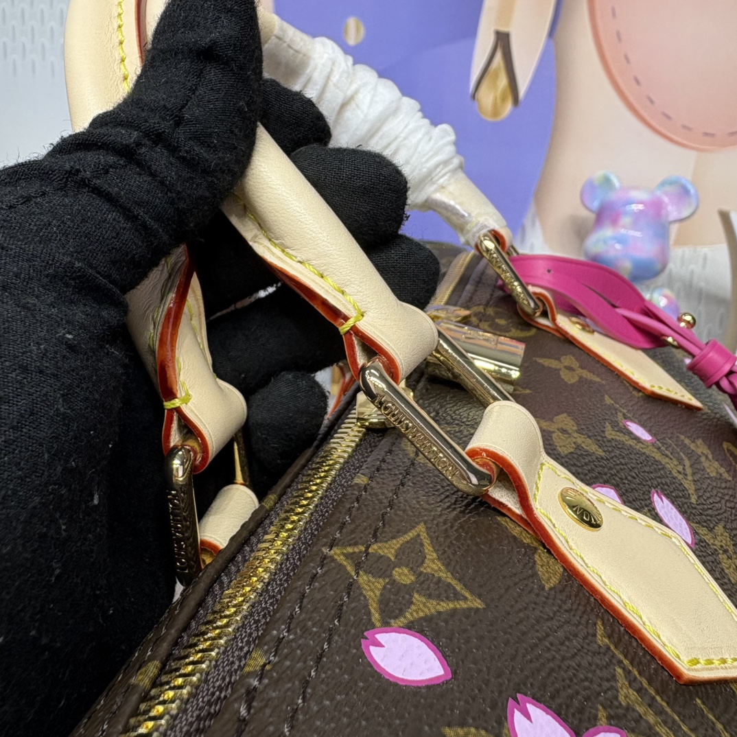 Bagsaaa M14174 LV x TM Speedy Bandoulière 25 Sakura - 25cm