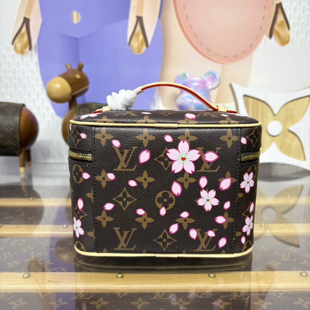 Bagsaaa M14181 LV x TM Nice Mini Sakura Brown - 20cm