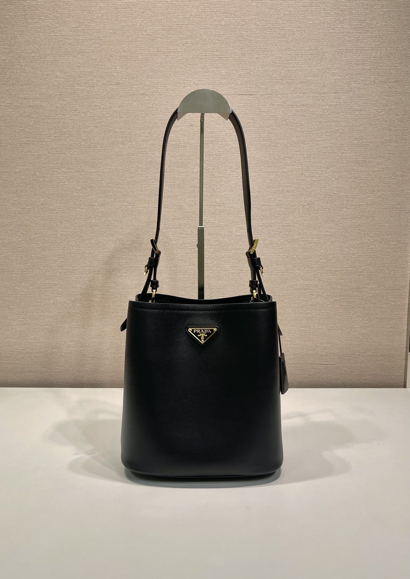Bagsaaa Pra*a Medium leather bag 1BE080 black - 21.5cm