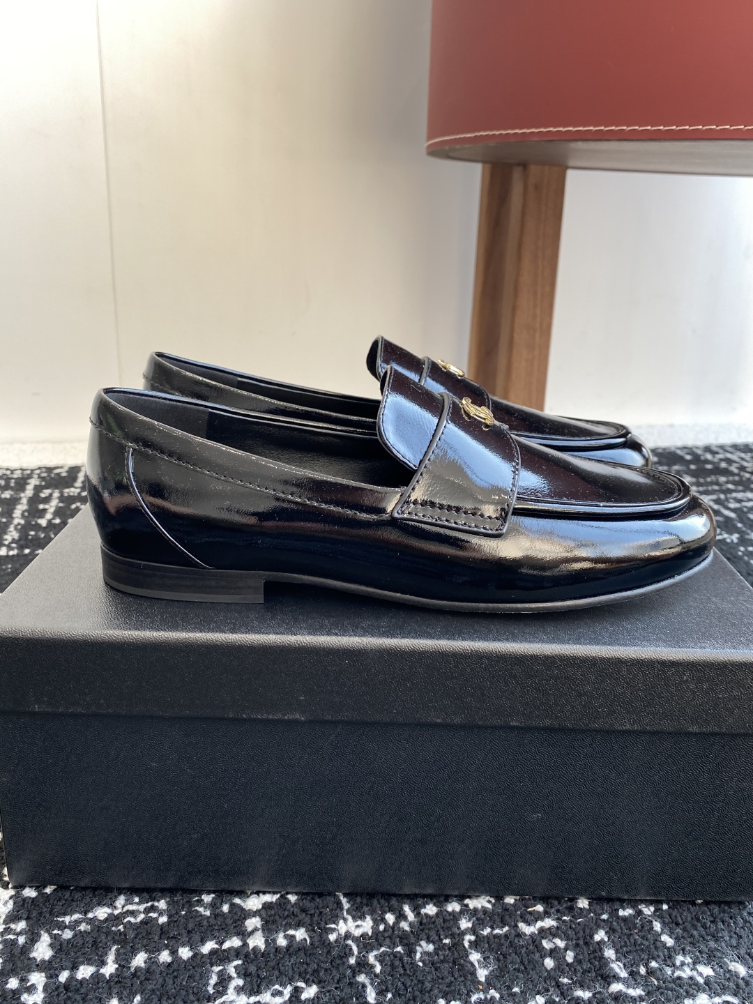 Bagsaaa Ch**el Moccasins black G46417