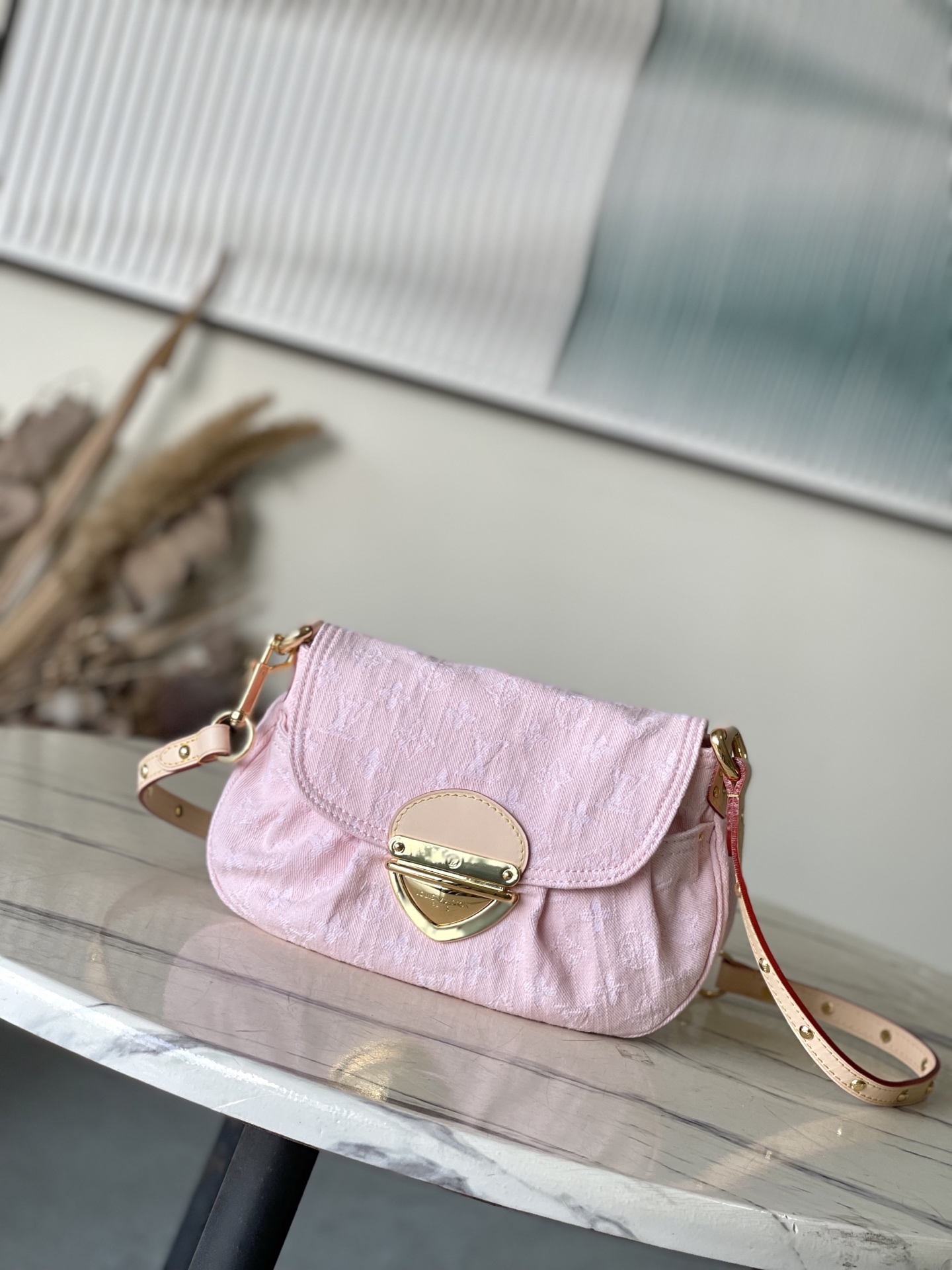 Bagsaaa LV M13347 Sunset Washed Pink - 27cm