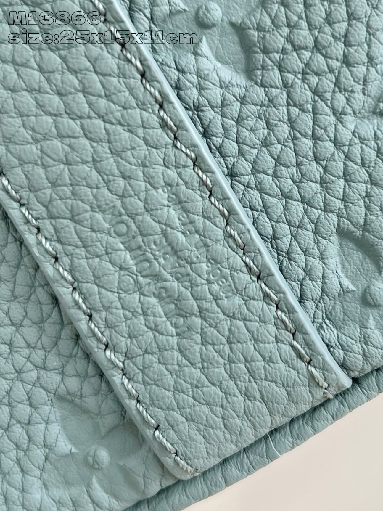 Bagsaaa L0vis Vvtt0n M13866 Keepall Bandoulière 25 Lake Green - 25cm