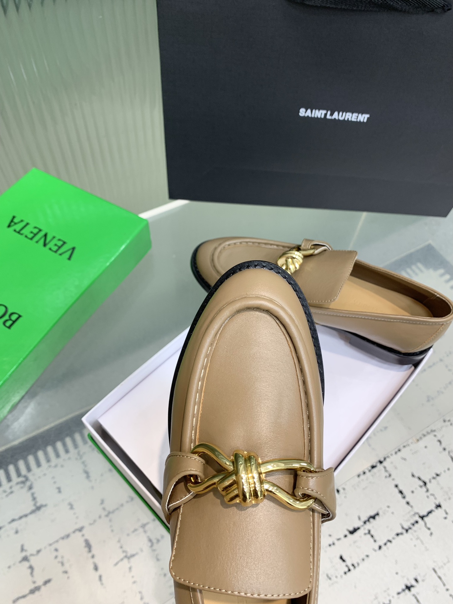 Bagsaaa BV Astaire Loafer 796697 Pinecone