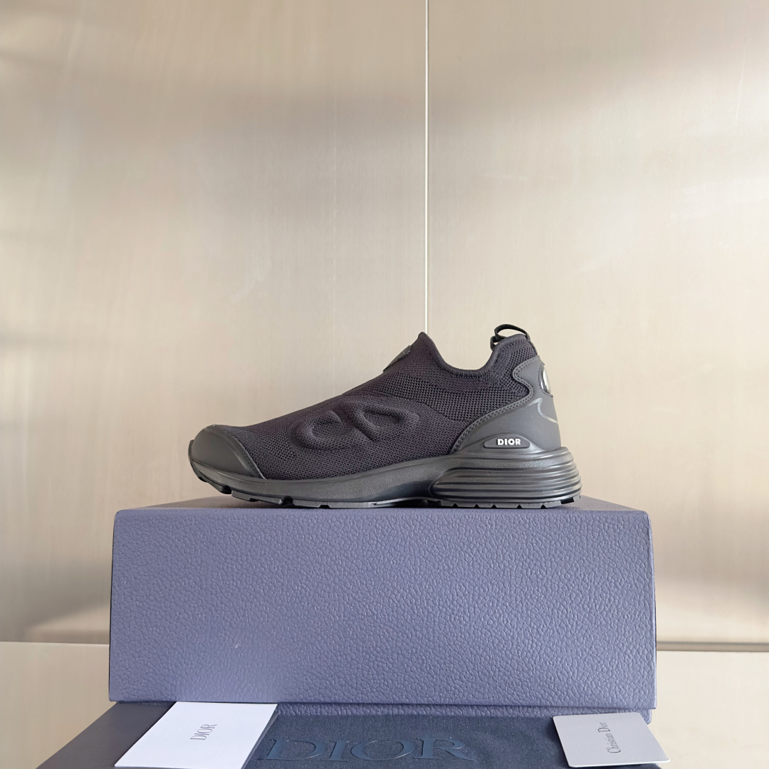 Bagsaaa D10r B30 Countdown Sneaker Black Technical Mesh and Black Technical Fabric