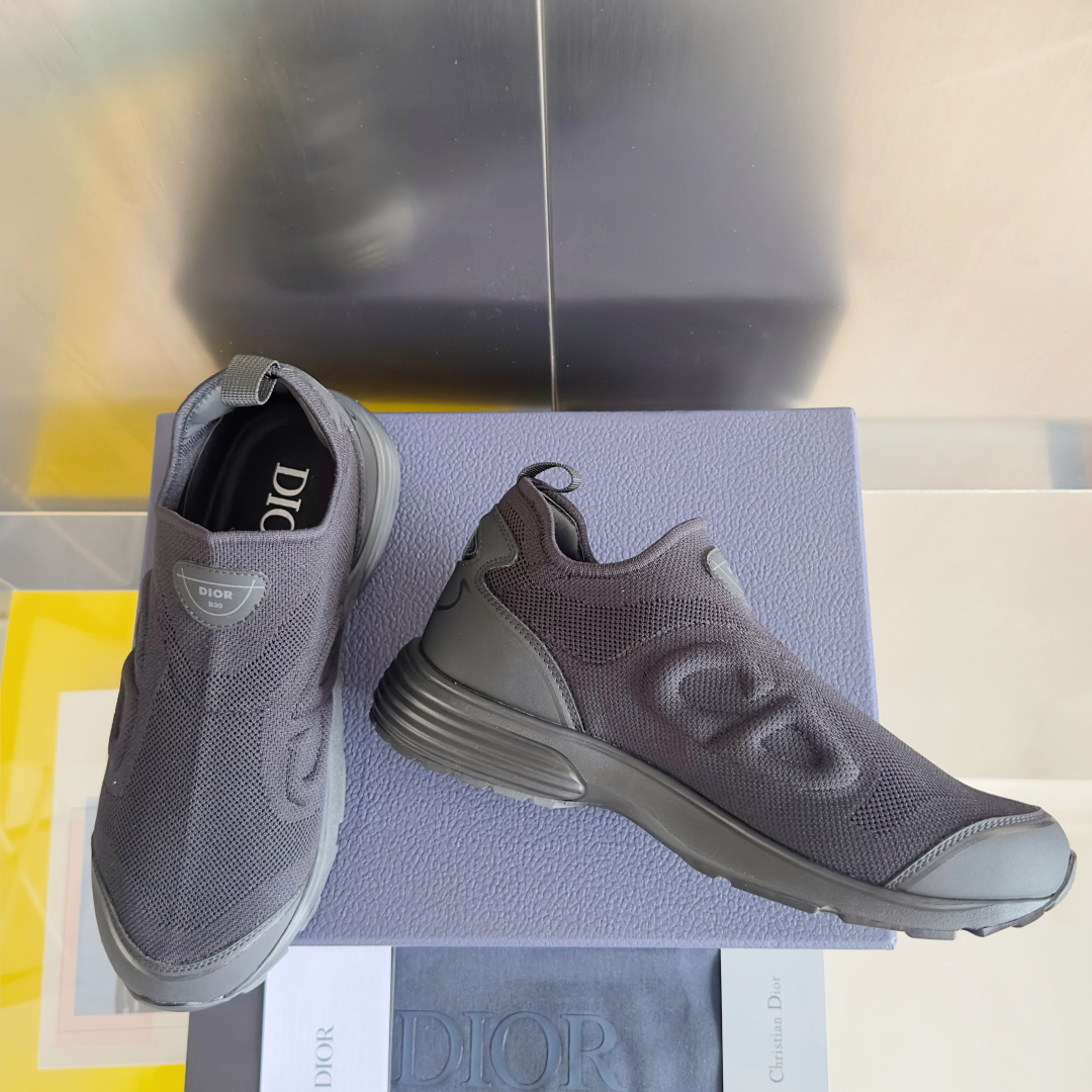 Bagsaaa D10r B30 Countdown Sneaker Black Technical Mesh and Black Technical Fabric