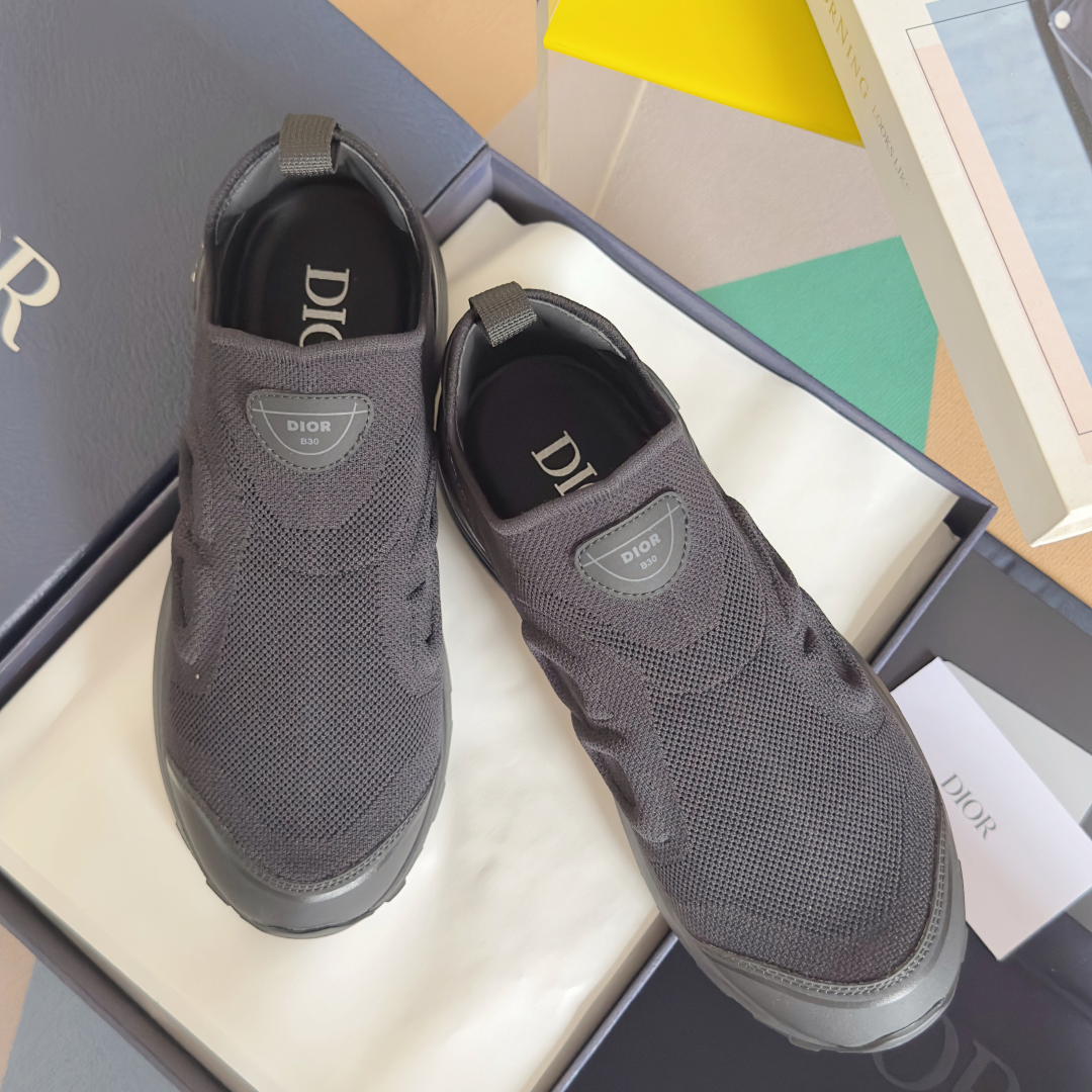 Bagsaaa D10r B30 Countdown Sneaker Black Technical Mesh and Black Technical Fabric