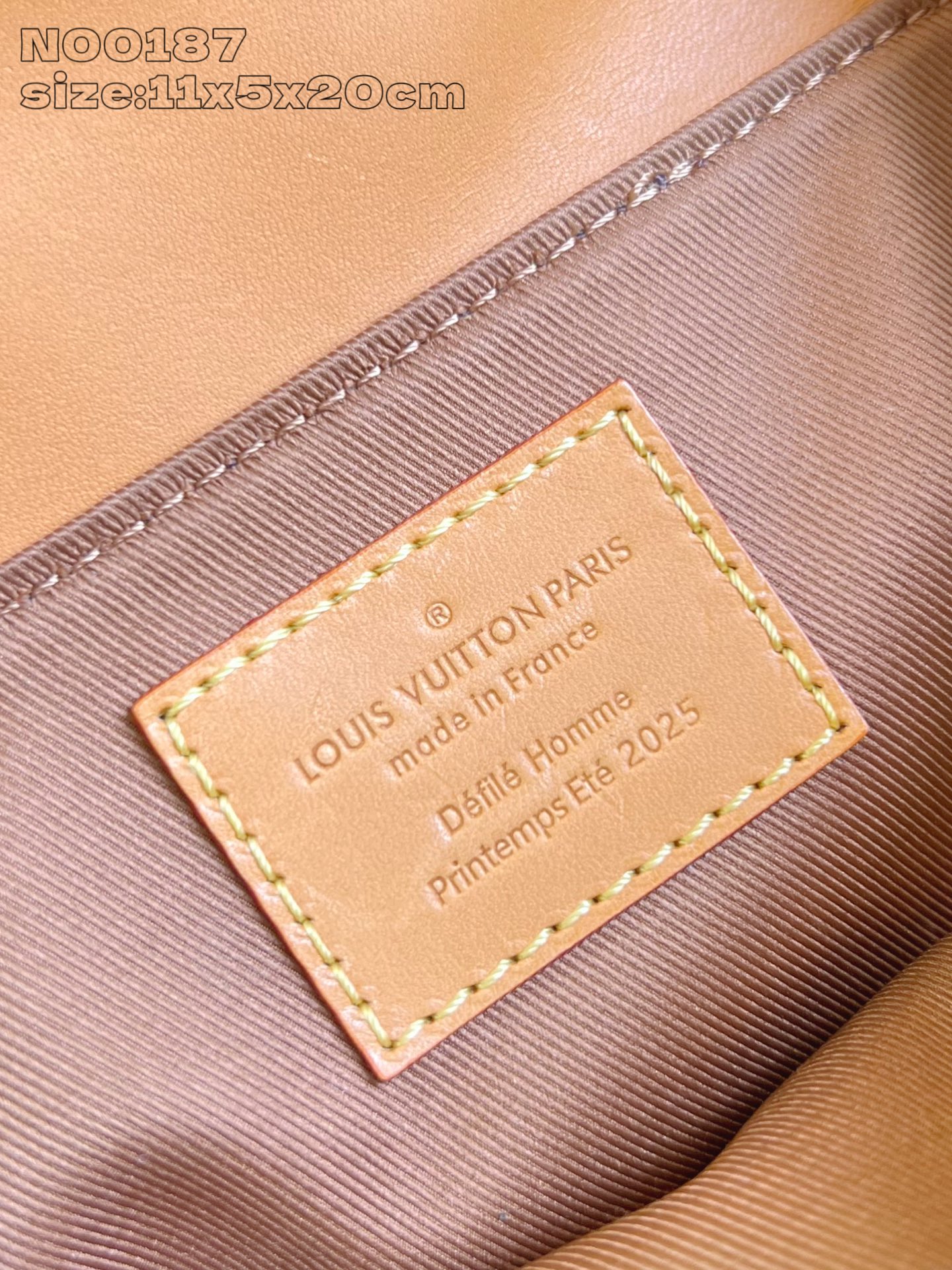 Bagsaaa LV N00187 Steamer East West Wearable Wallet Multicolor - 20cm