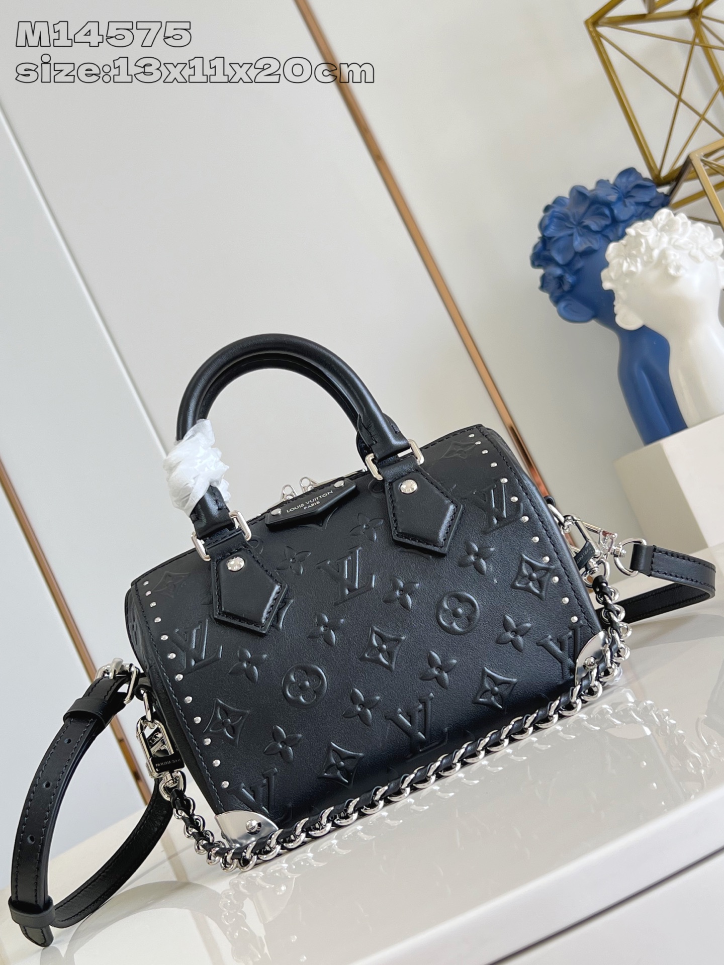 Bagsaaa L0vis Vvtt0n M14575 Speedy Trunk 20 black - 20.5cm
