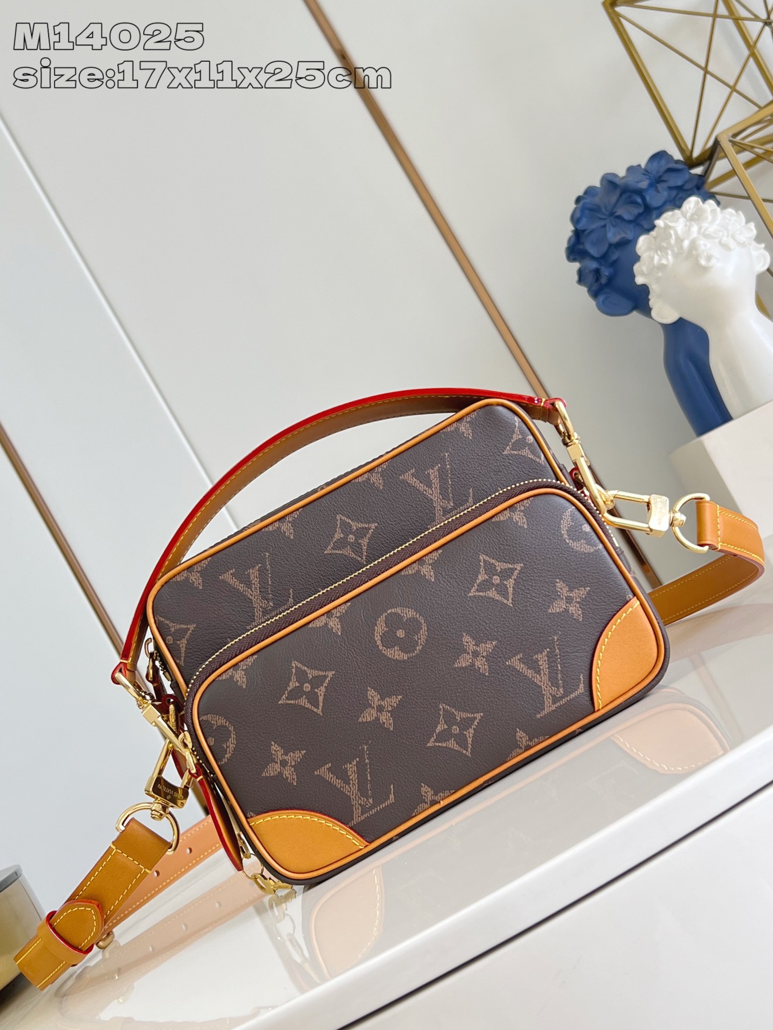 Bagsaaa LV M14025 Nil cross-body bag monogram - 25cm