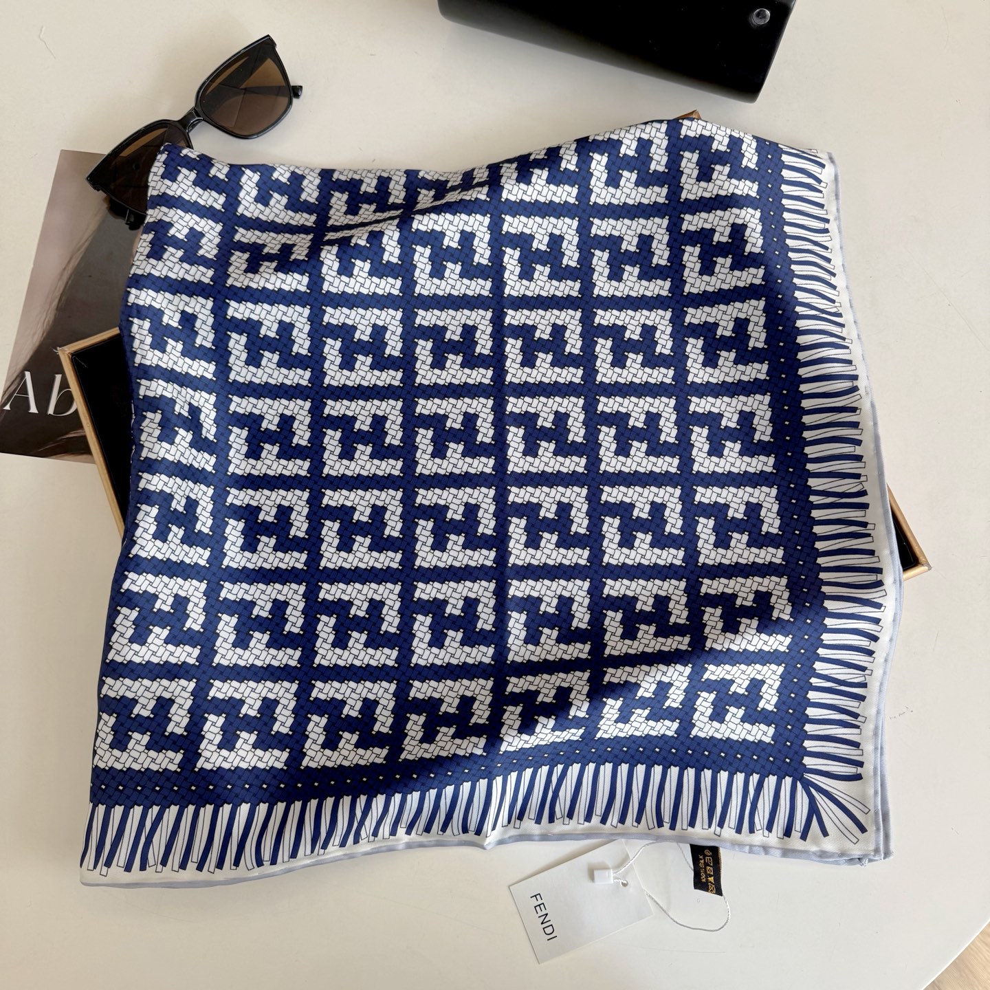 Bagsaaa F**di Scarf 90x90cm