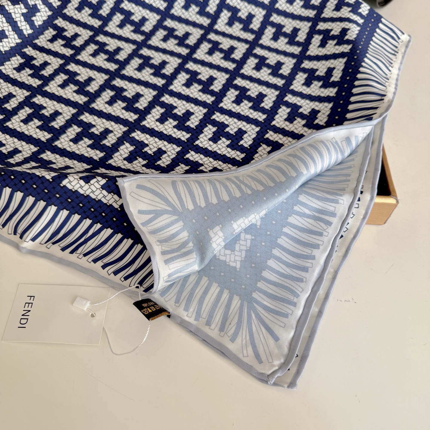 Bagsaaa F**di Scarf 90x90cm