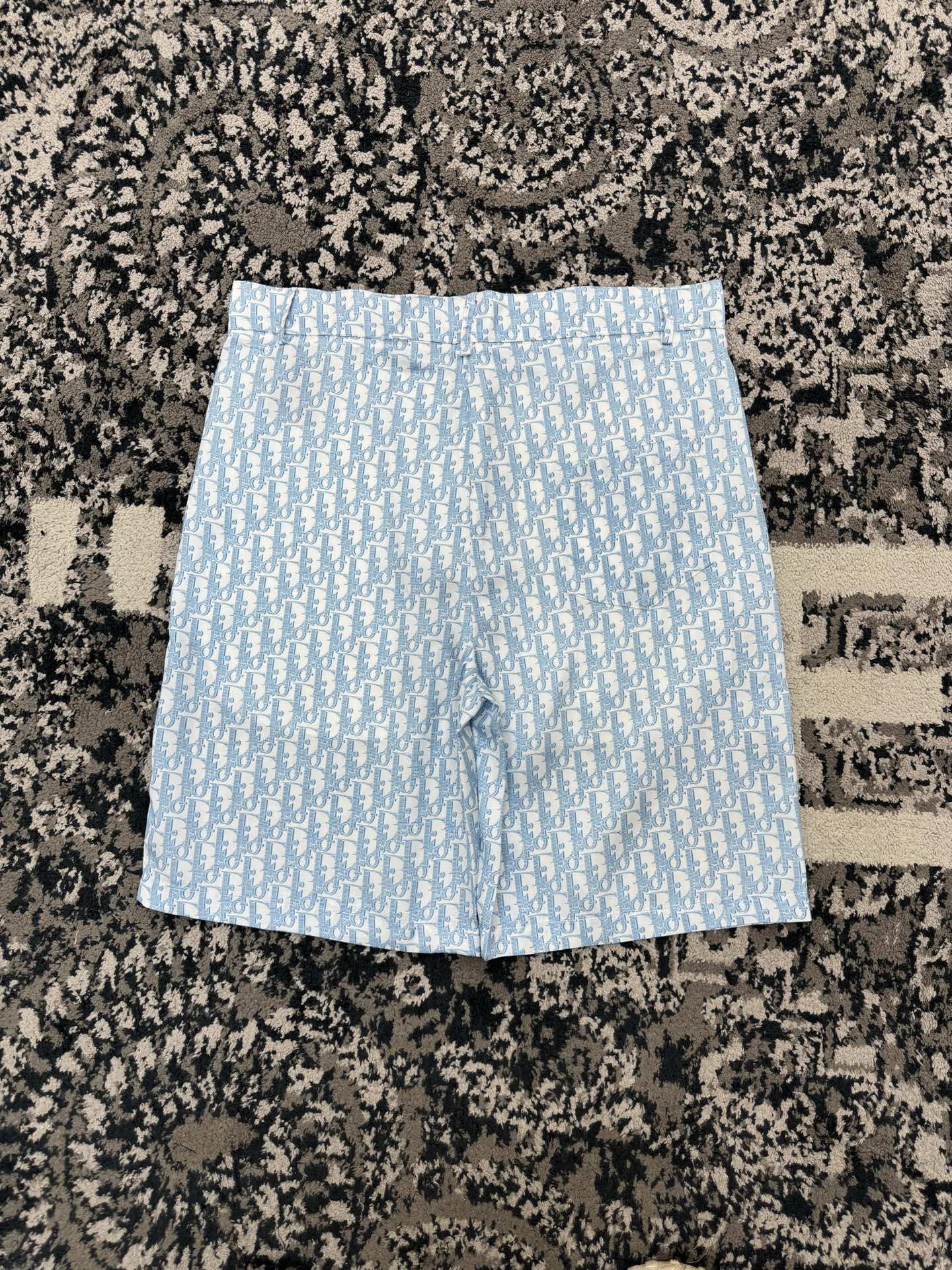 Bagsaaa D10r Oblique Short-Sleeved Blue Set
