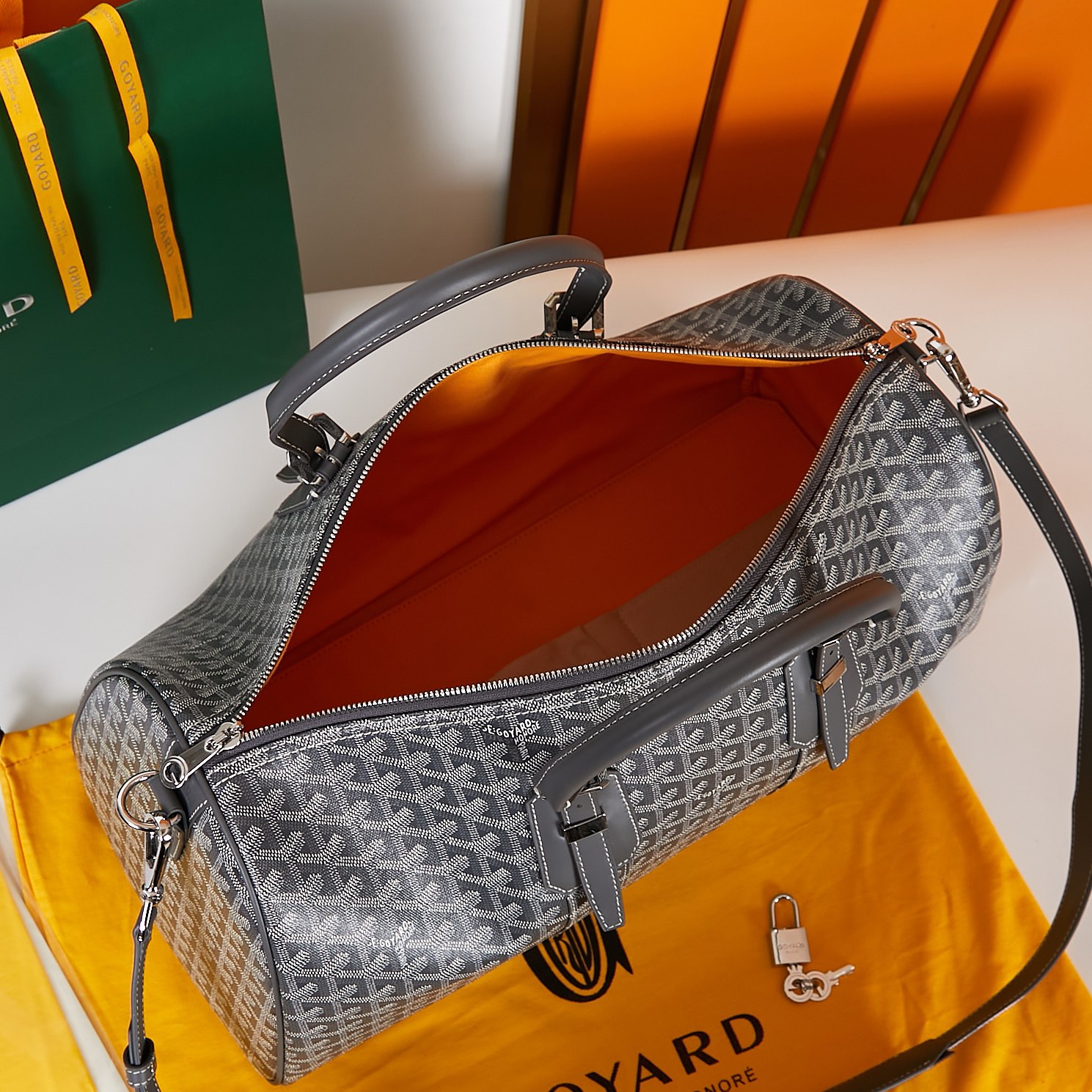 Bagsaaa G09ard Boston 45 bag gray - 49 cm