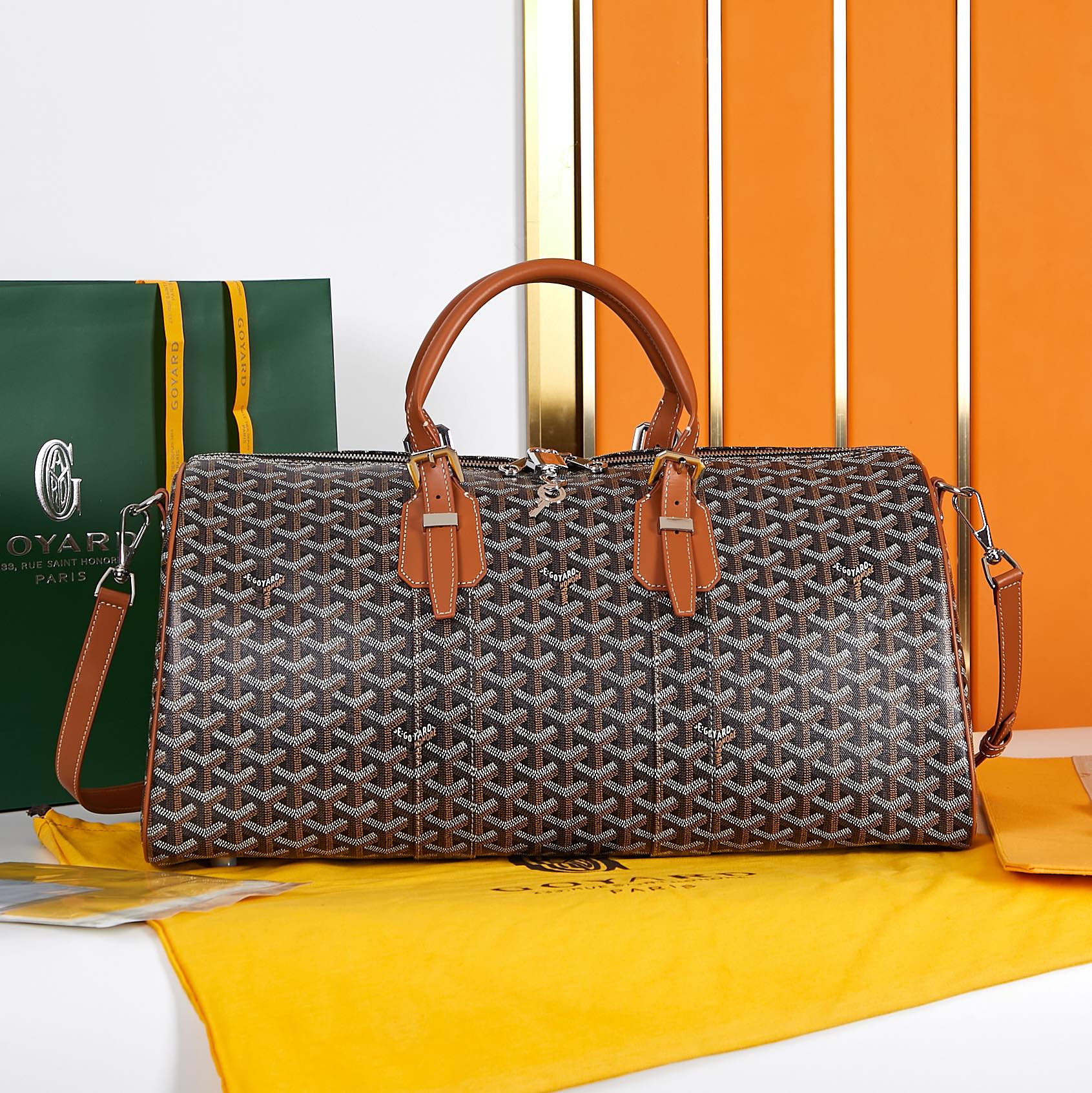 Bagsaaa G09ard Boston 45 bag brown - 49 cm