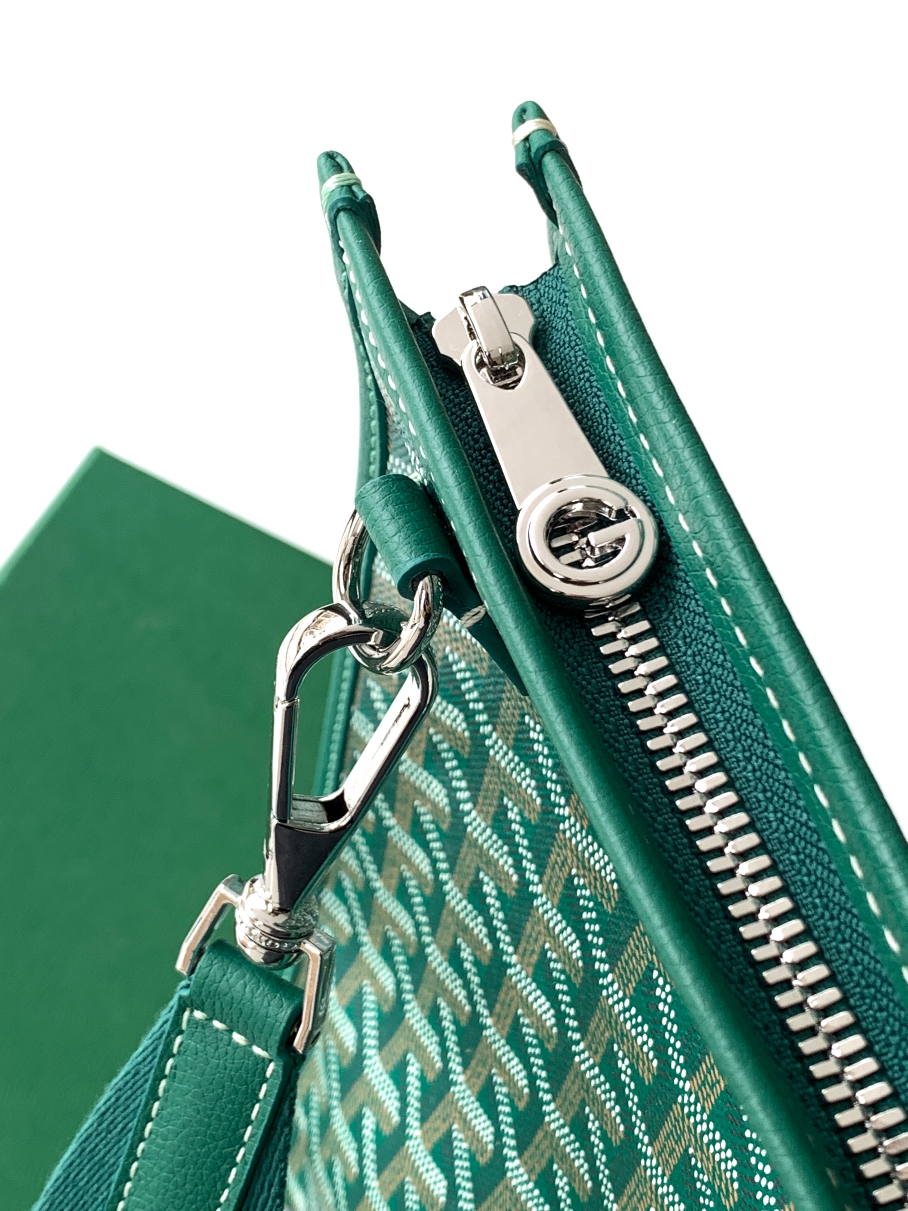 Bagsaaa G09ard Morvan document case green - 39cm