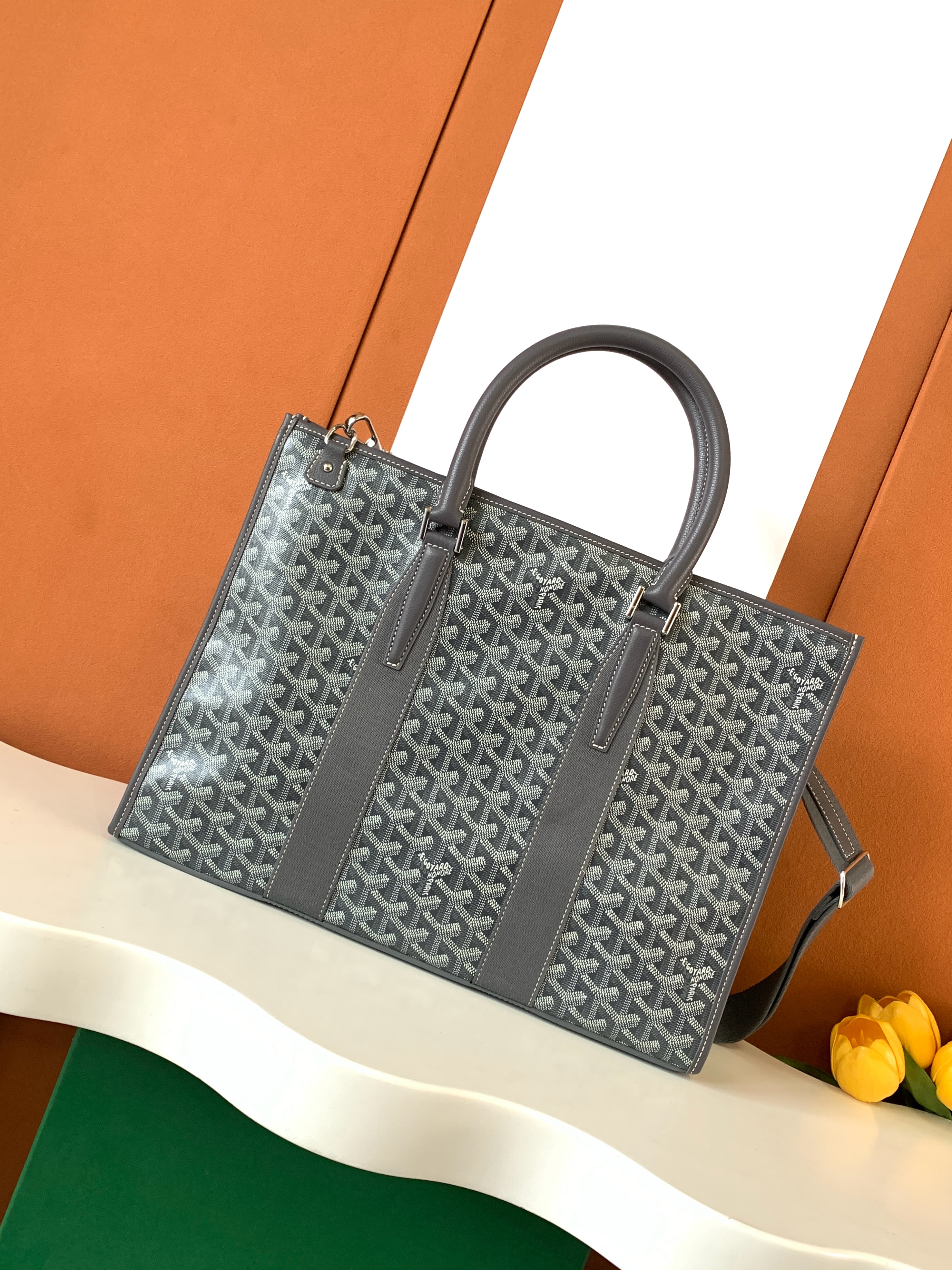 Bagsaaa G09ard Morvan document case gray - 39cm